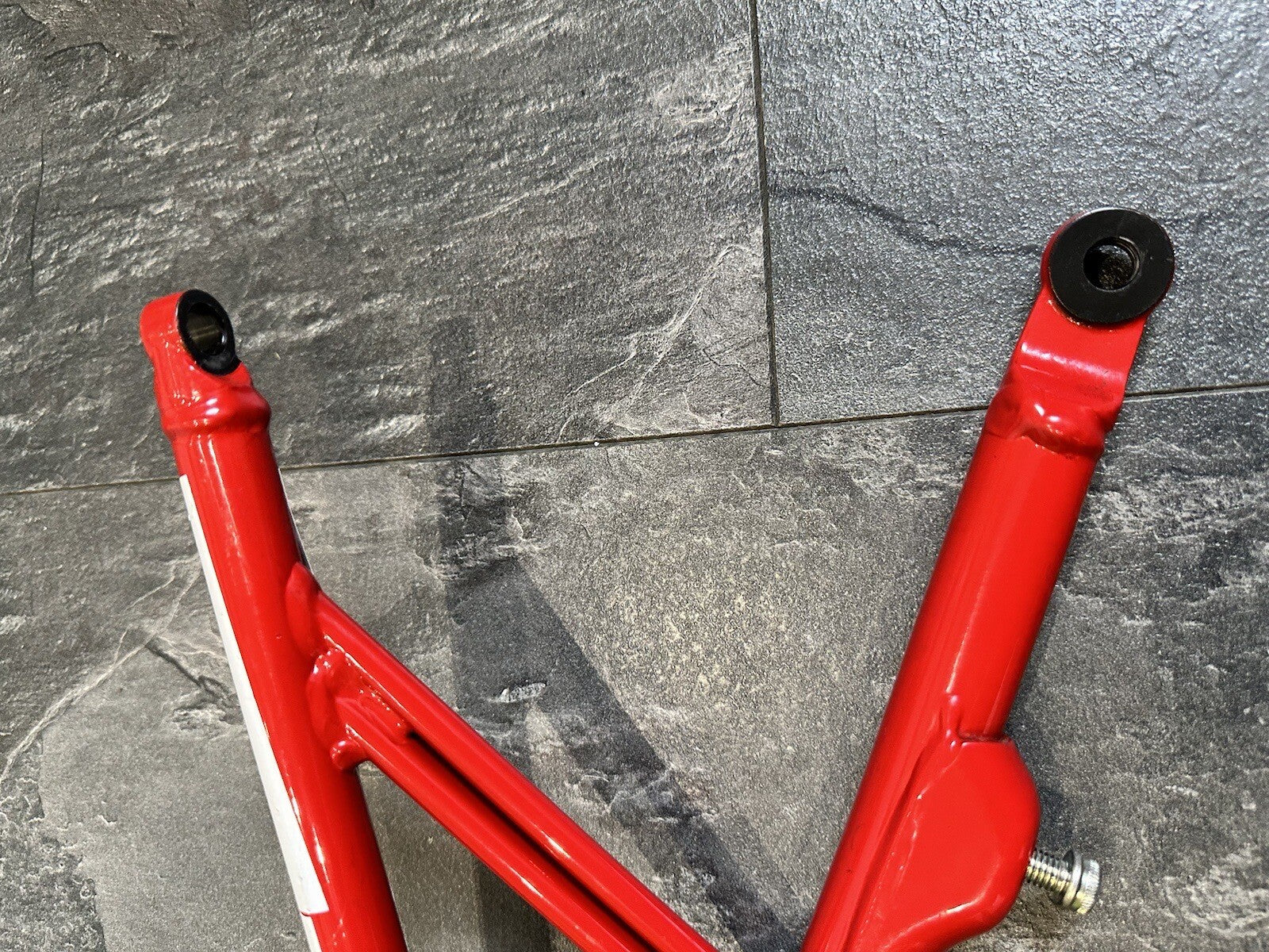 Ducati Multistrada V4 Pikes Peak 2022 Subframe Left Side Rear Frame Red 2023 OEM