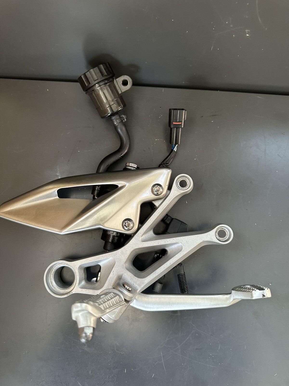 Triumph Street Triple 765 RS Right Rearset Footrest Rear Right Assembly 2017-19