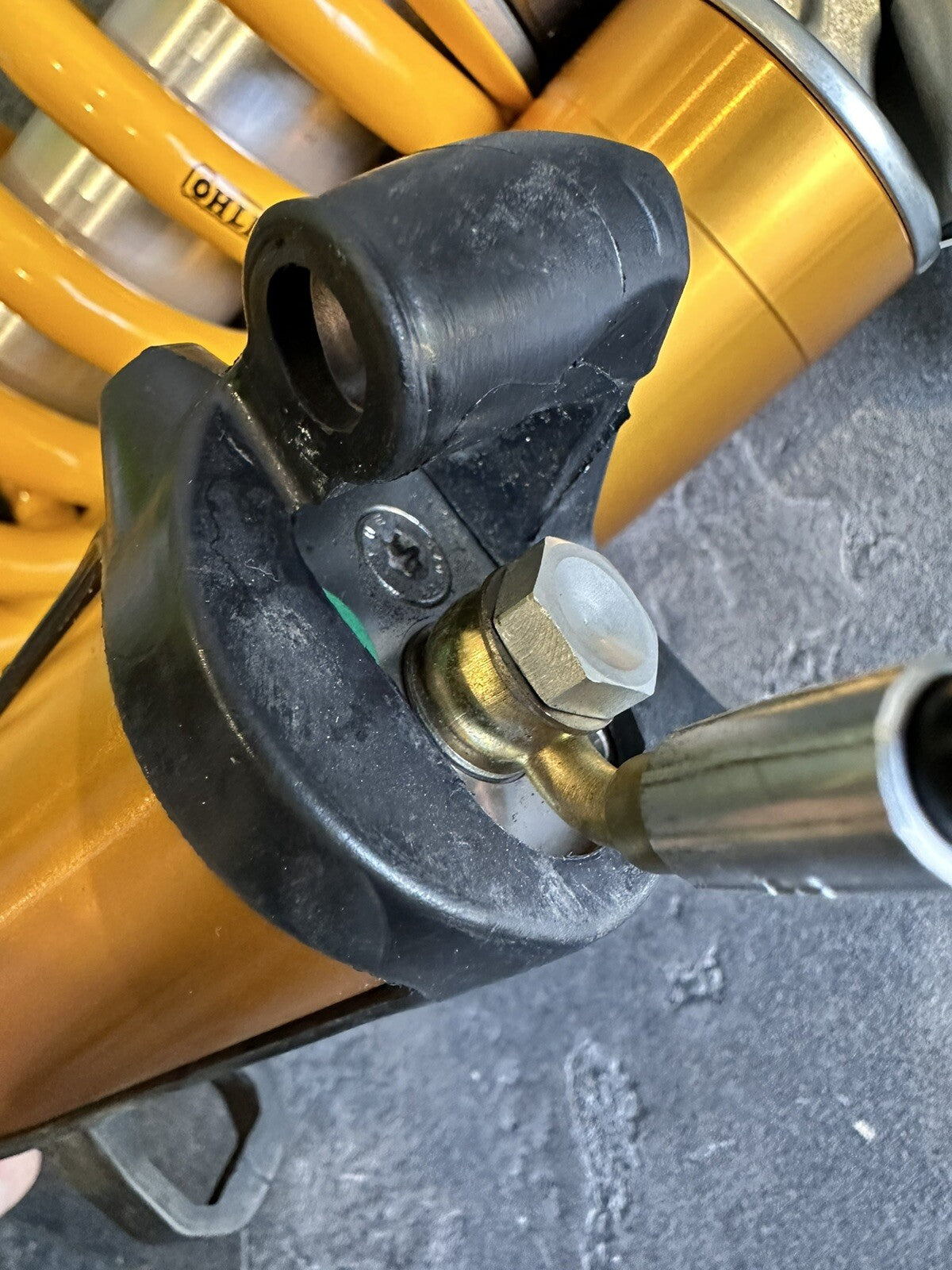 Ducati Multistrada V4 Pikes Peak 2022 OHLINS TTX EC Rear Shock Absorber 2023 OEM