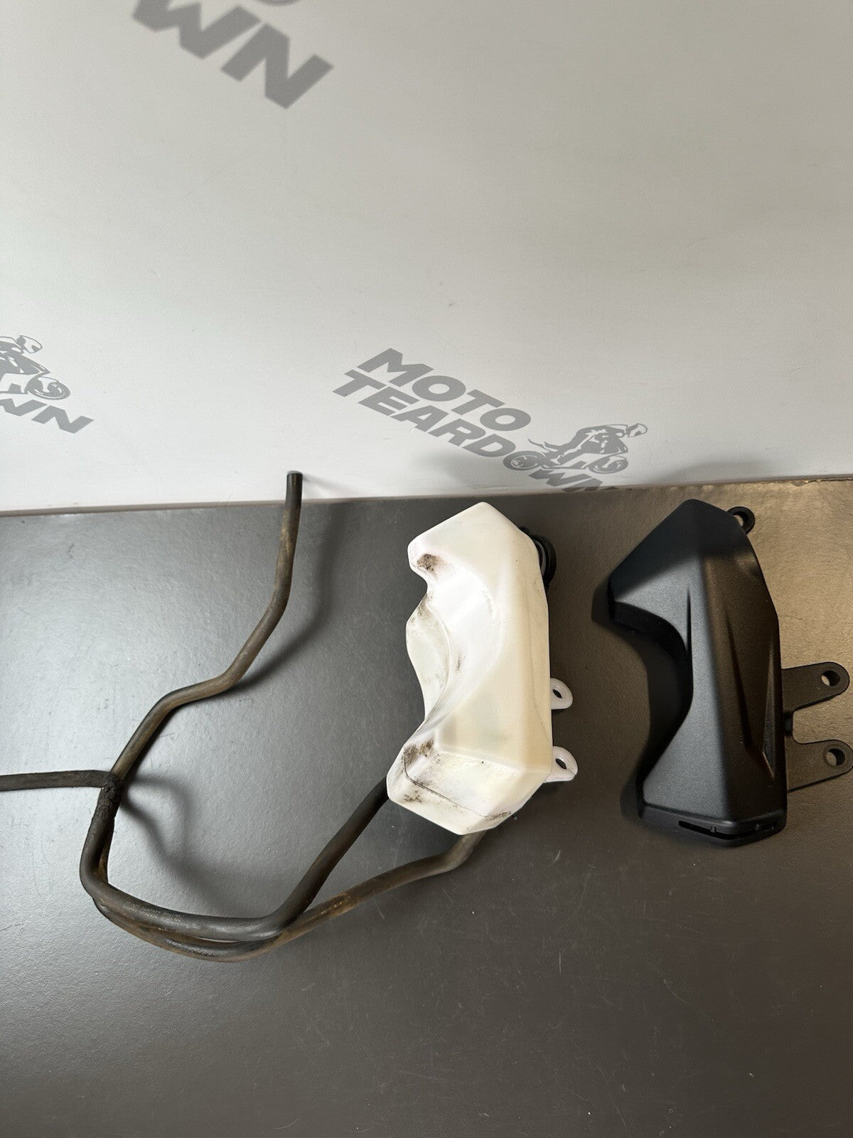Triumph Street Triple 765S Coolant Water Tank Reservoir Overflow Bottle 2017-19
