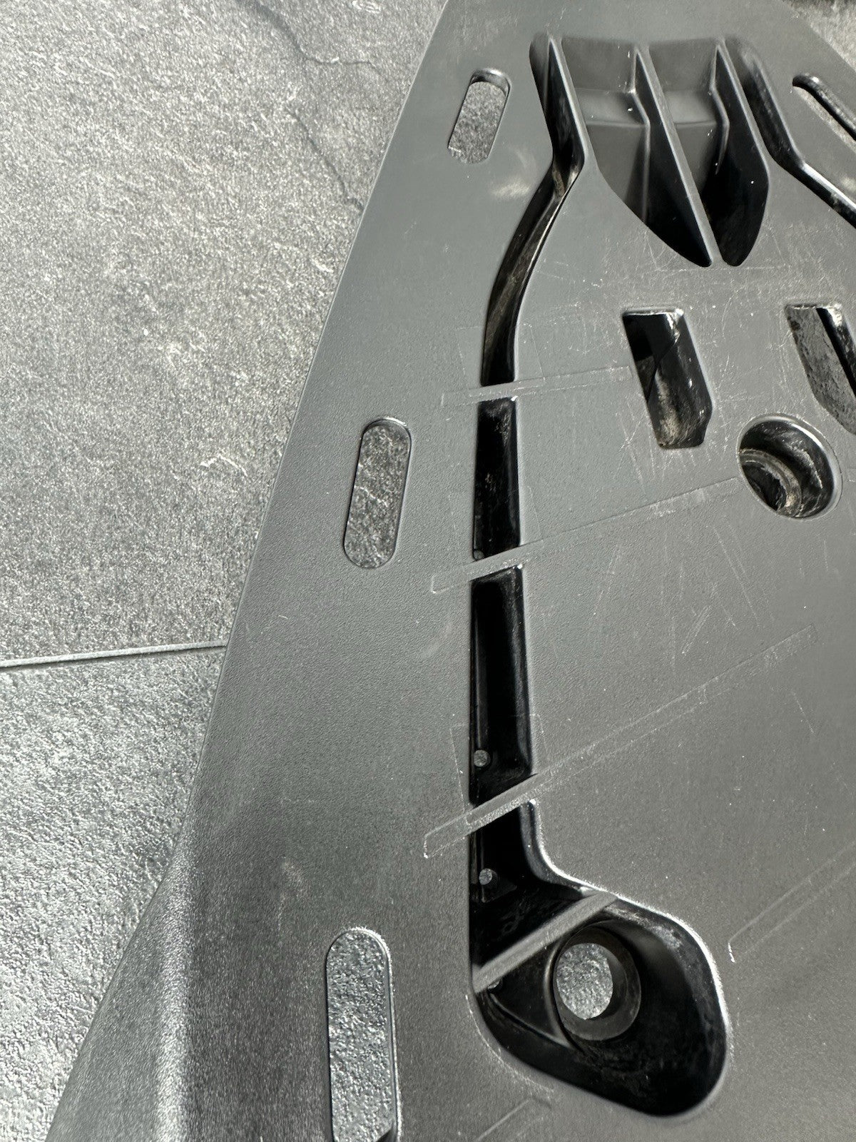 Aprilia RS660 2021 Pillion Rear Seat Base Handle Plate 6220 Miles 2022-2025 OEM