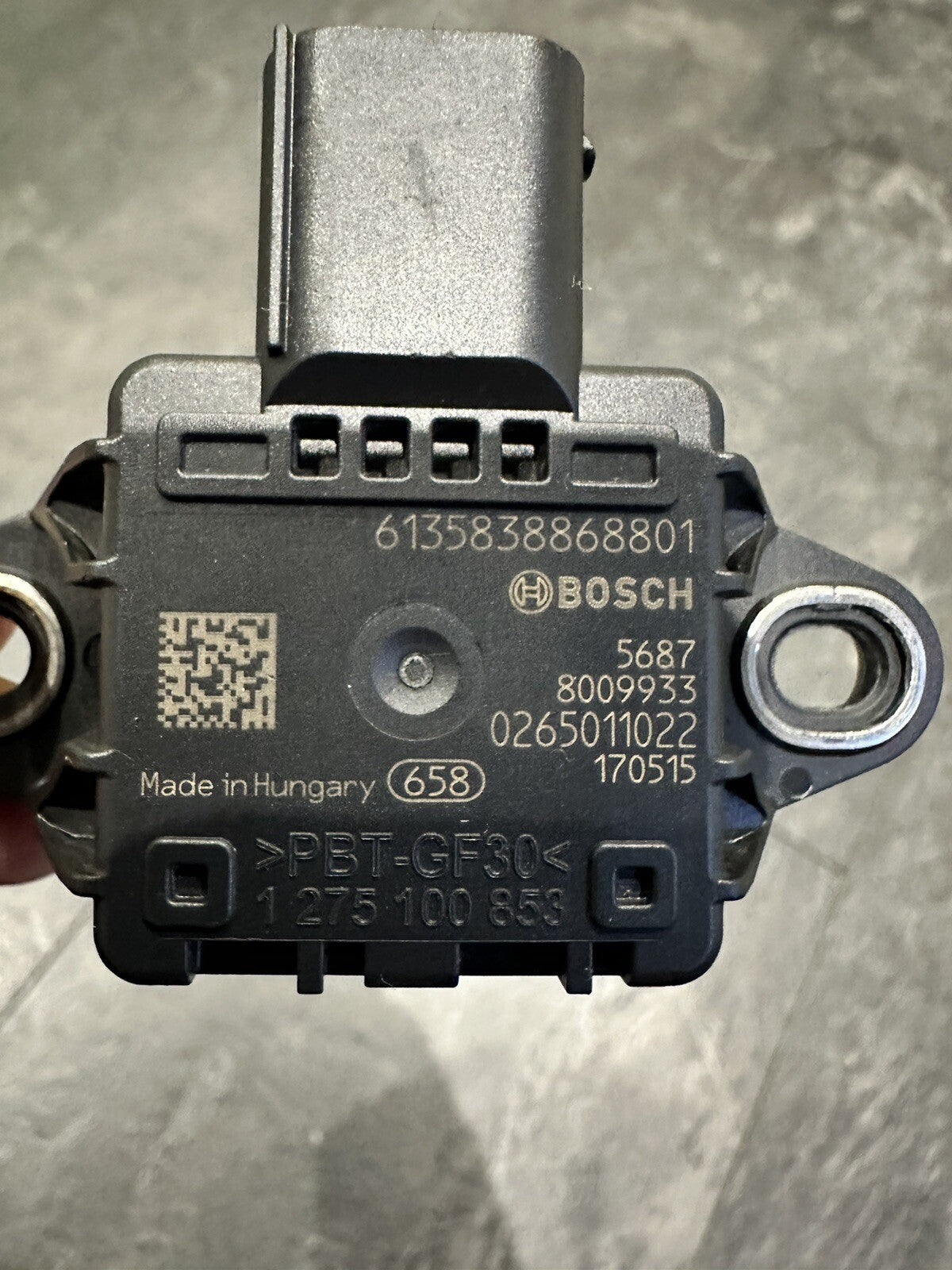 BMW S1000R 2017 BOSCH Inertia Sensor Speed Sensor 2018-2021 3534 Miles OEM