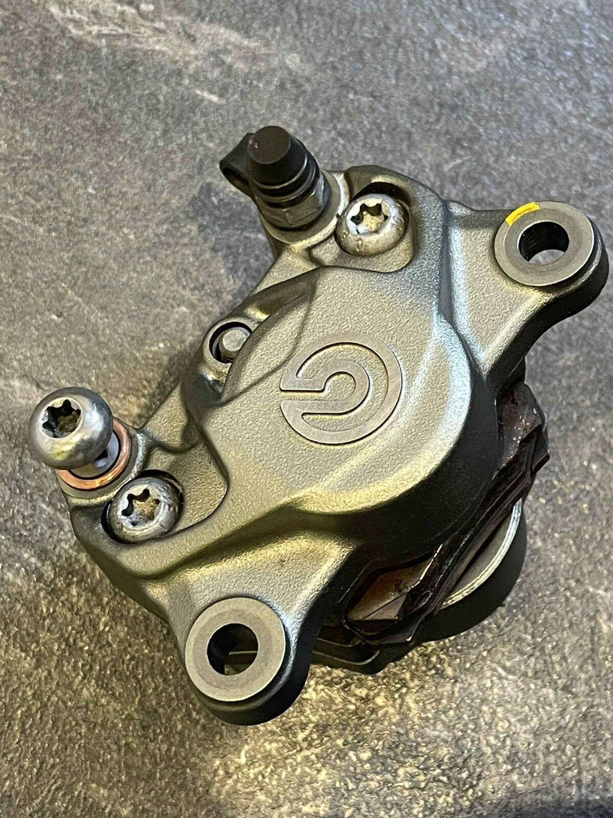 KTM Superduke R 1290 2020-2022 BREMBO Rear Brake Caliper Pads Only 7179 Mile OEM