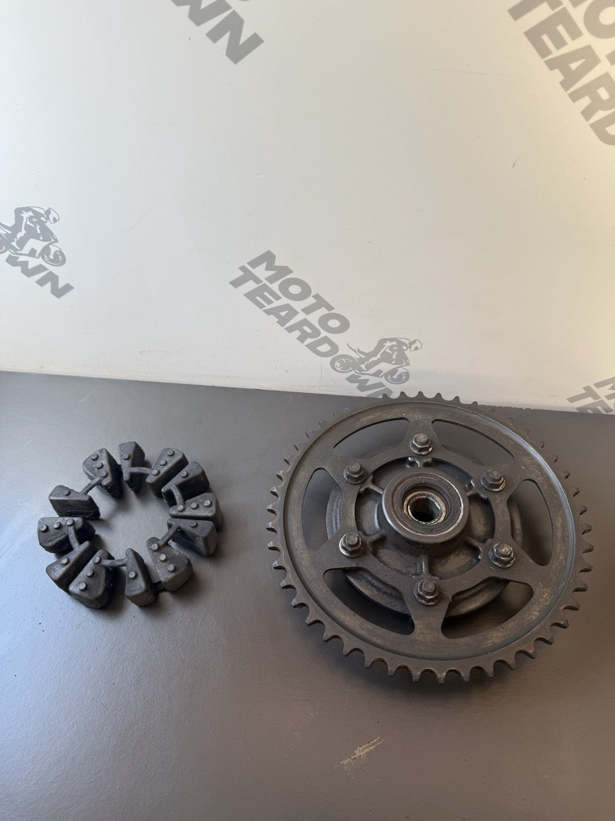 TRIUMPH STREET TRIPLE 675R Rear Sprocket Carrier 2010601 2008-2011 Rear Sprocket