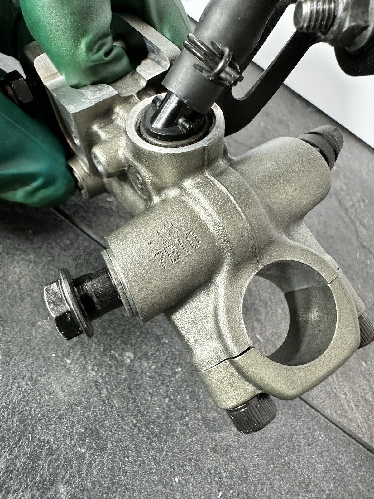 Triumph Street Triple 765 RS 2017 BREMBO Front Brake Mastercylinder 10580 Miles