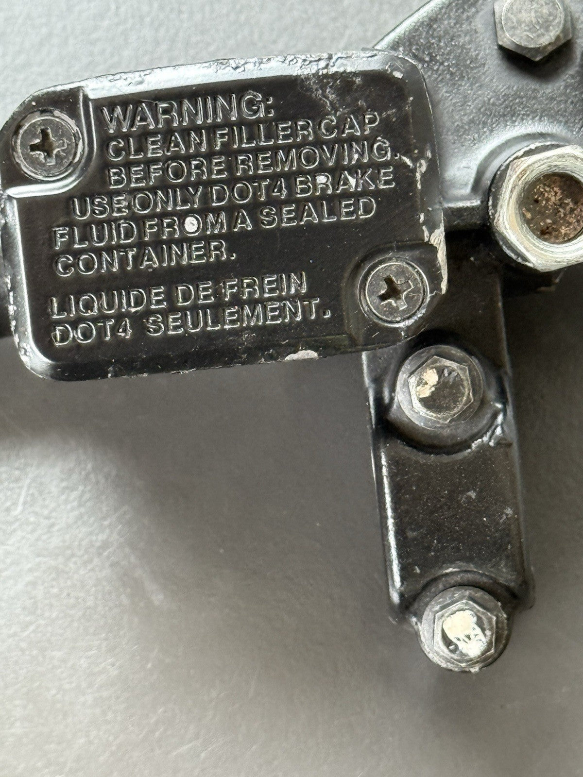 SUZUKI GSXS 125 FRONT BRAKE MASTER CYLINDER 2017-2021 Front Brake Master OEM