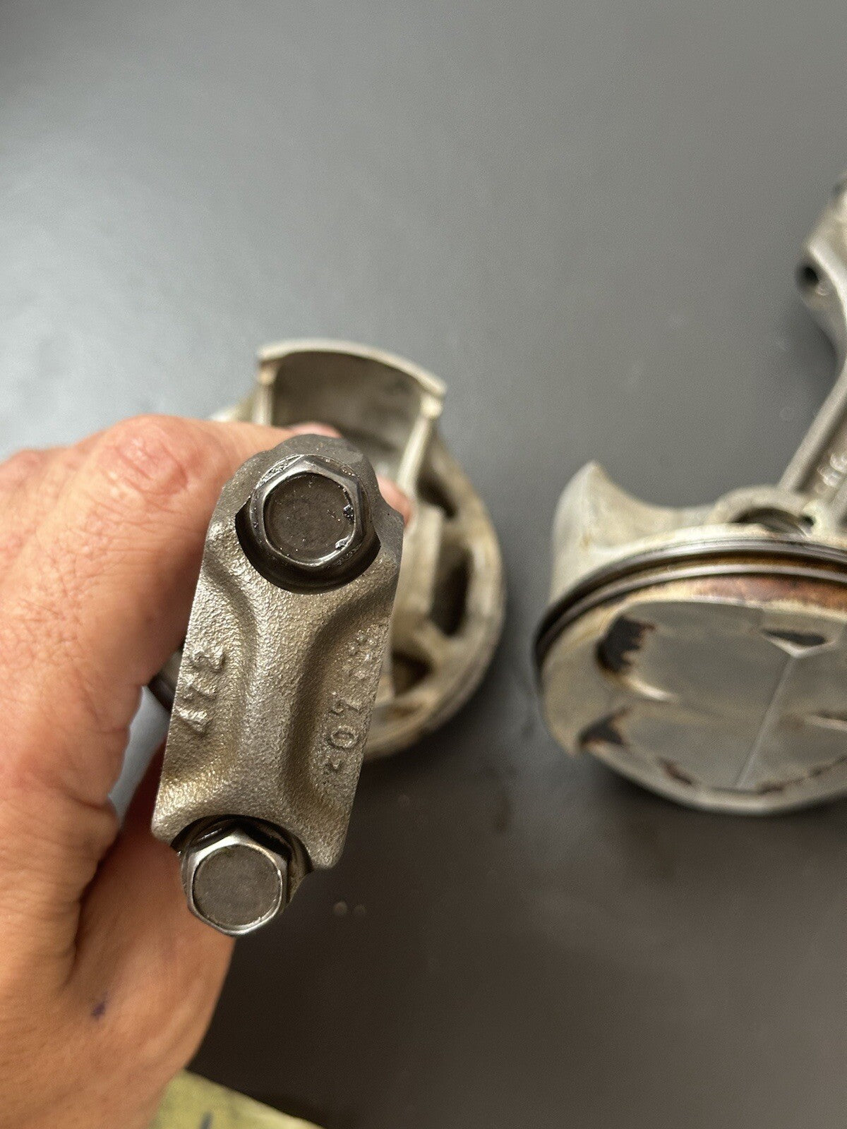 Triumph Street Triple 675 2013 - 2016 Pistons 12,409 Miles 675 Engine Pistons