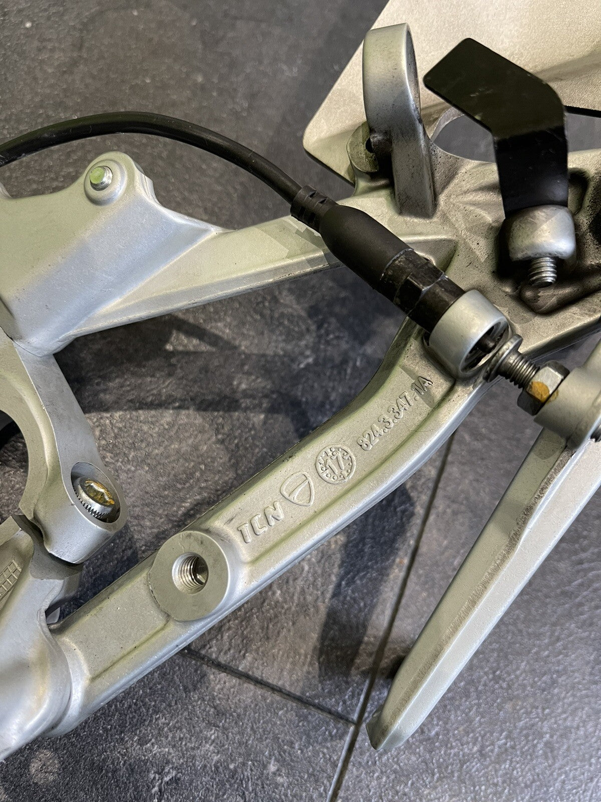 Ducati Panigale V4S V4 2018-2021 Right Rearset Footrest Brake Lever 2986 Miles