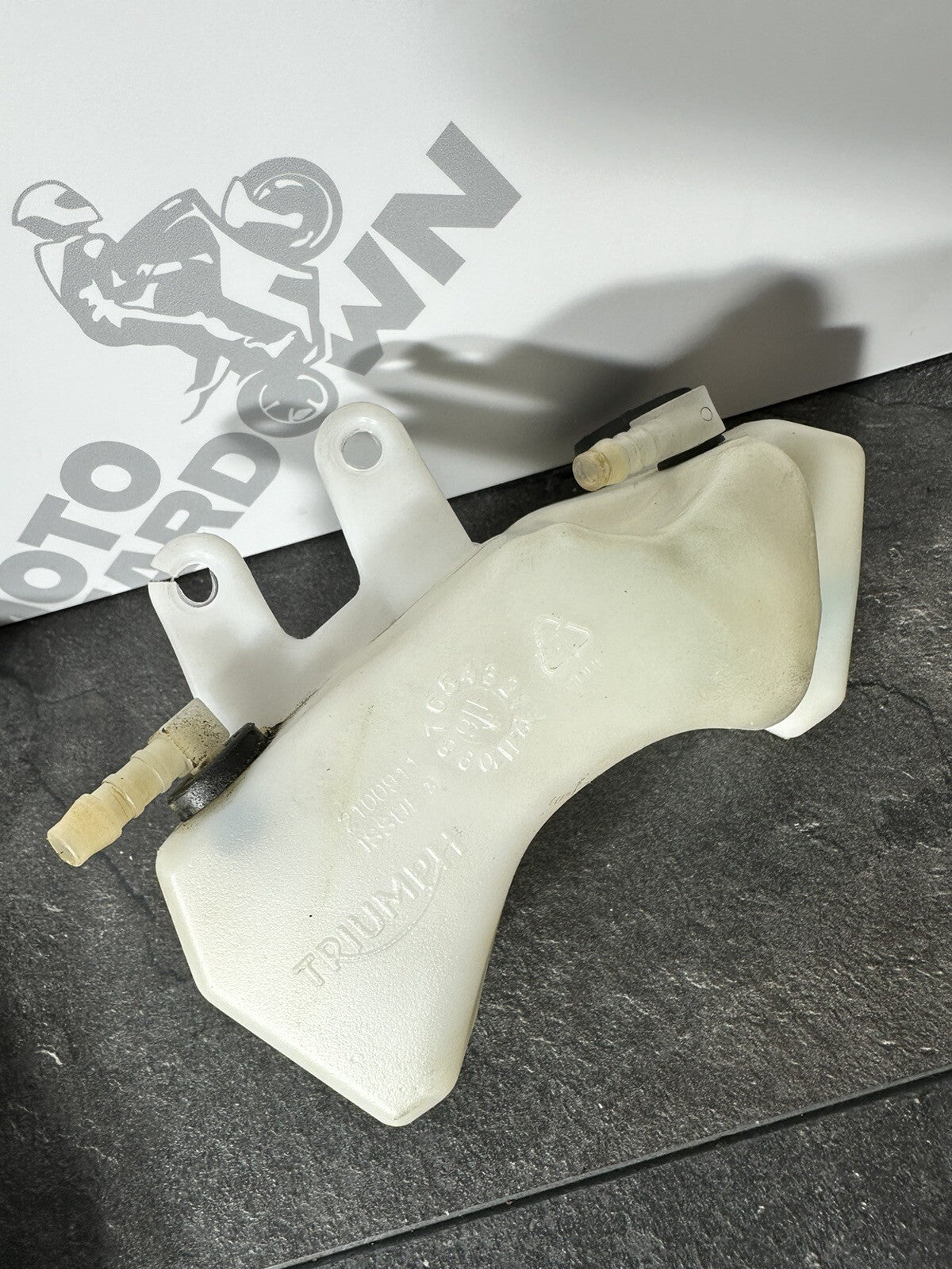 Triumph Street Triple 765 RS 2017 Coolant Expansion Tank 10580 Miles 2018-2024