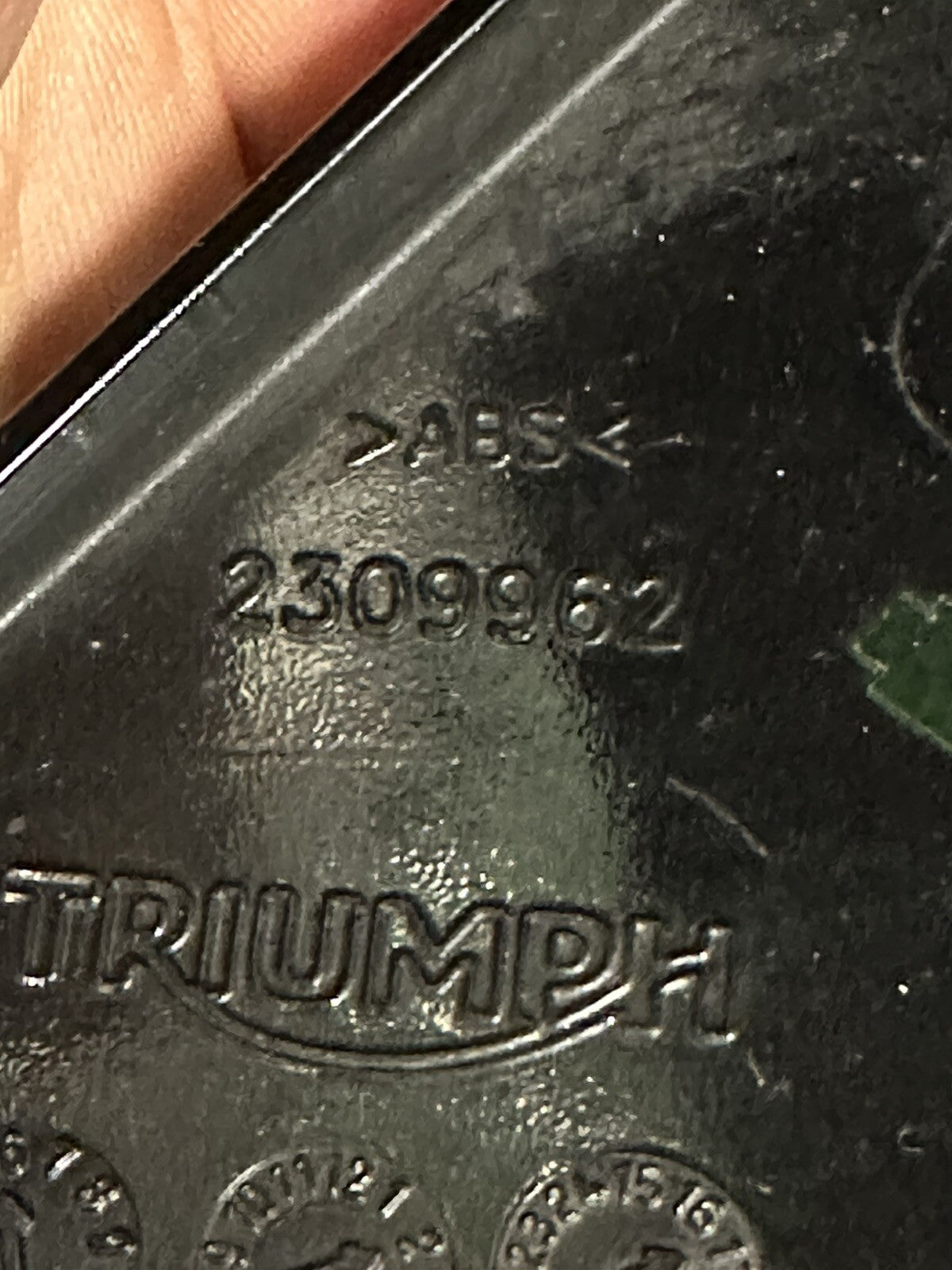 Triumph Street Triple 765 RS front Left upper side trim panel OEM 2017 -T2309049