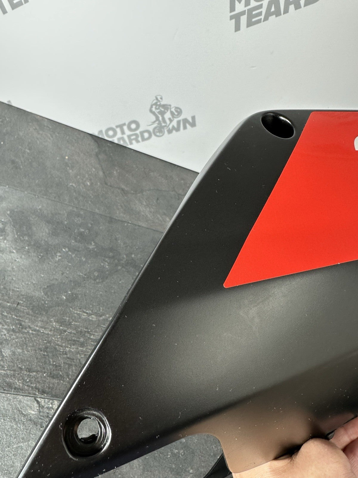 Aprilia RS660 2021 Belly Pan Fairing Engine Spoiler 6220 Miles 2022-2025 OEM
