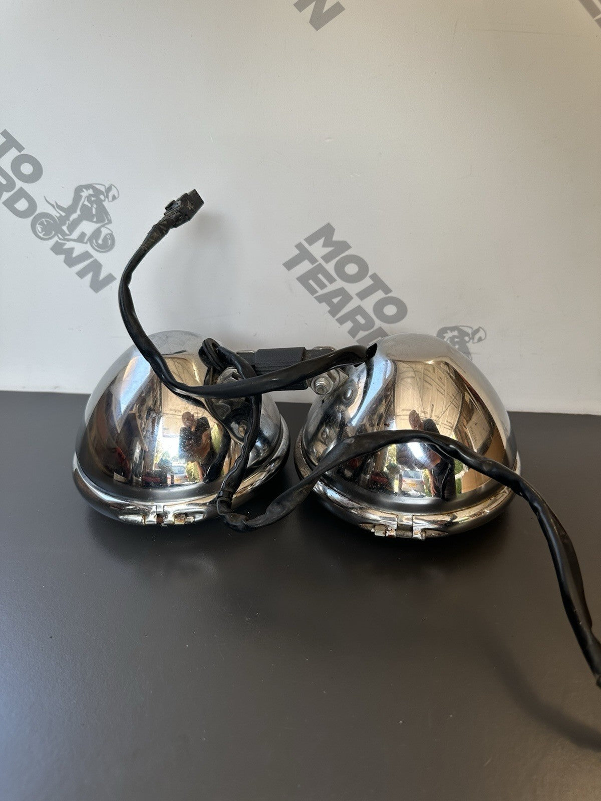 TRIUMPH STREET TRIPLE 675 675R HEADLIGHTS 675 Headlights OEM 2007-2011 8382miles