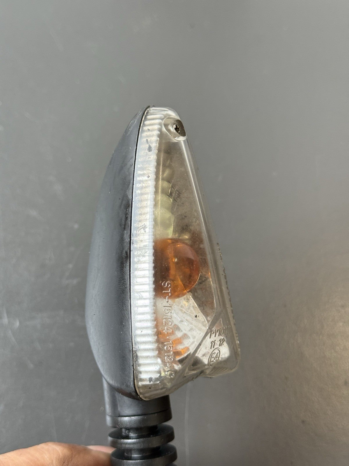 Triumph Street Triple 675R Indicator Assembly 2013-2016 OEM *SMALL CRACK* OEM