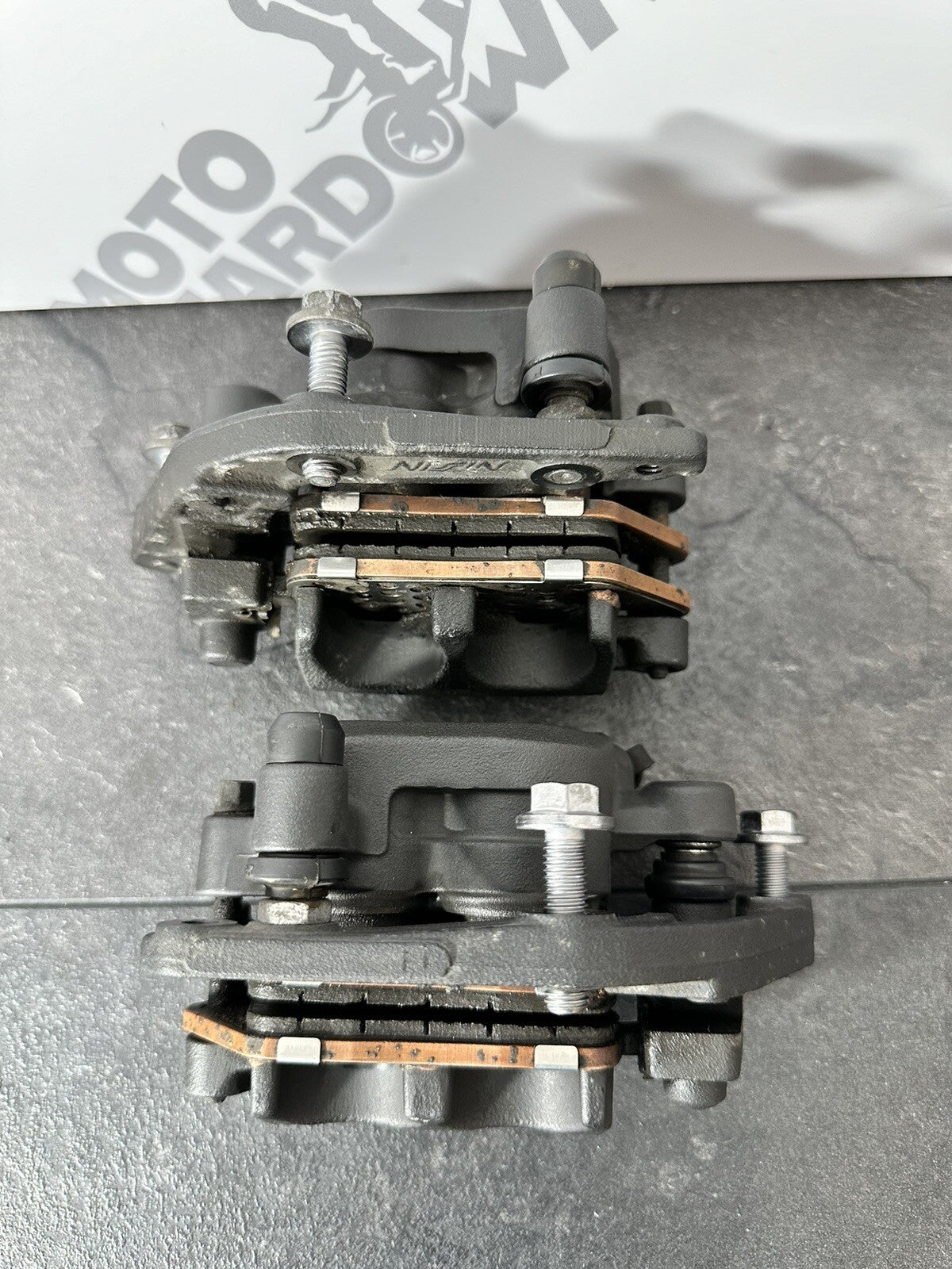 Triumph Trident 660 2022 NISSIN Front Brake Calipers 2962 Miles 2021-2024 OEM