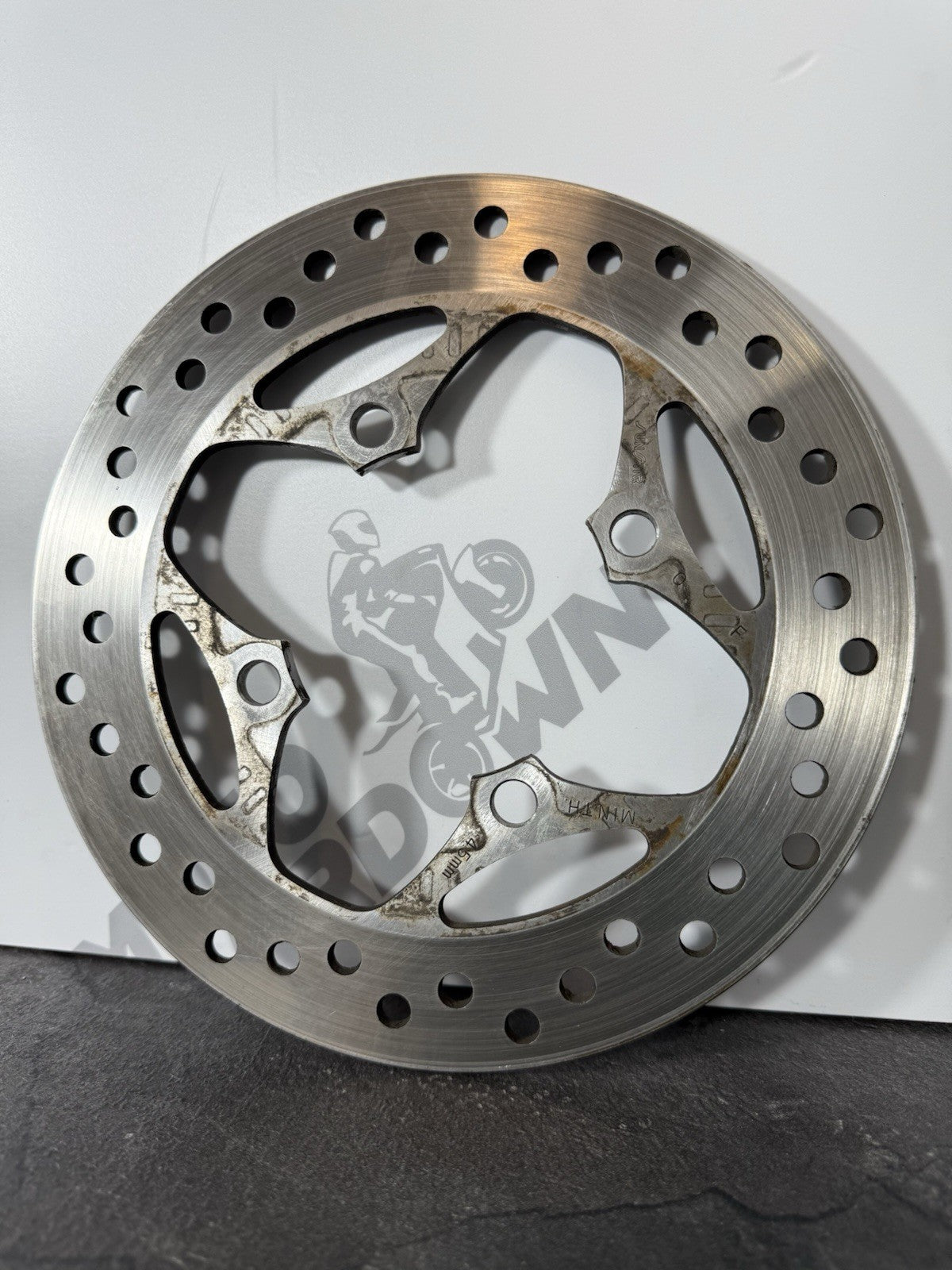 Triumph Street Triple 765 RS 2021 Rear Brake Disc 21650 Miles 2020-2022 OEM