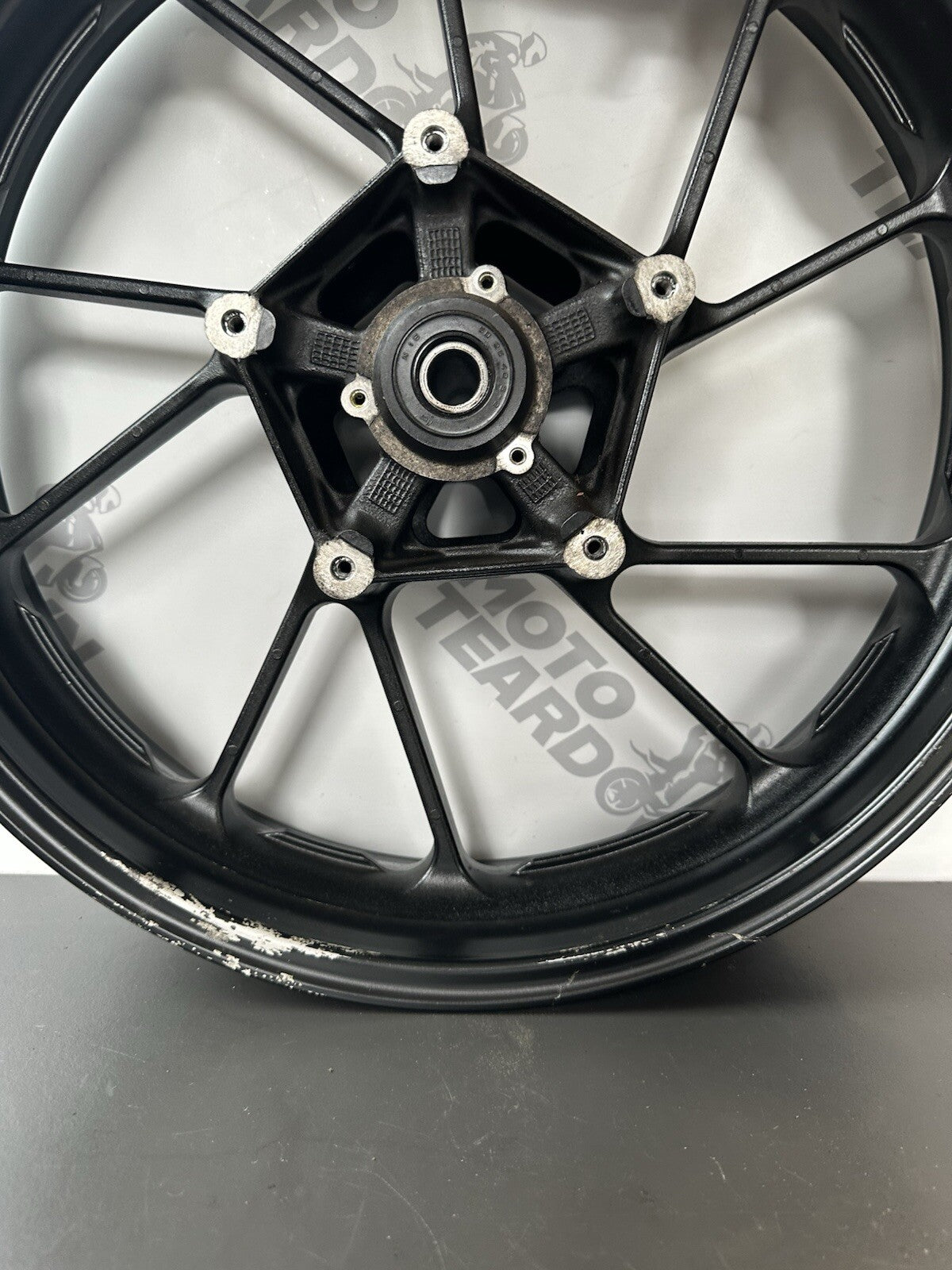 Yamaha MT07 Front wheel rim 2014-2017 SLIGHTLY OUT OF ALIGNMENT MT07 Front Rim