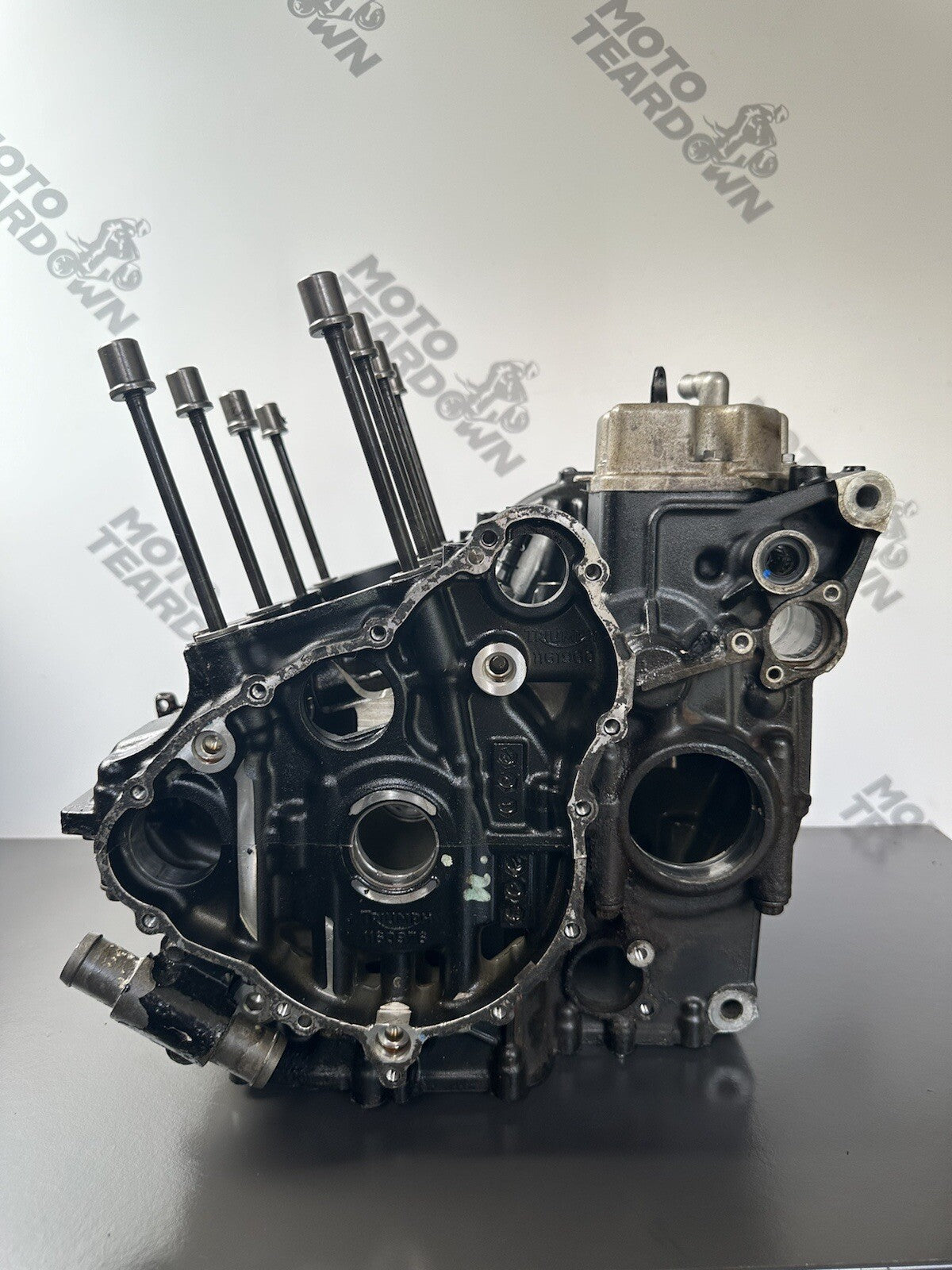 TRIUMPH STREET TRIPLE 765RS Engine Upper And Lower Engine Case 2017-2019 OEM