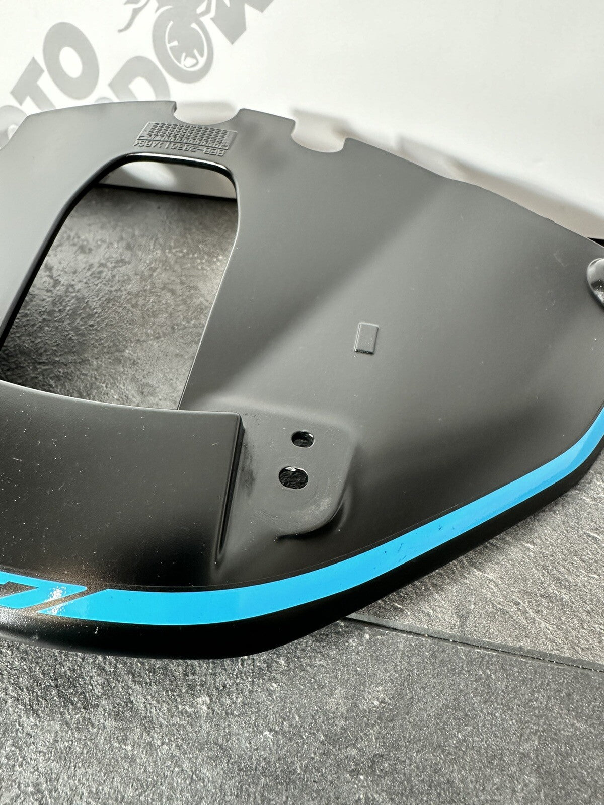 Yamaha R7 690 2024 Front Plate Chin Spoiler Fairing Panel 1784 Miles 2022 2023