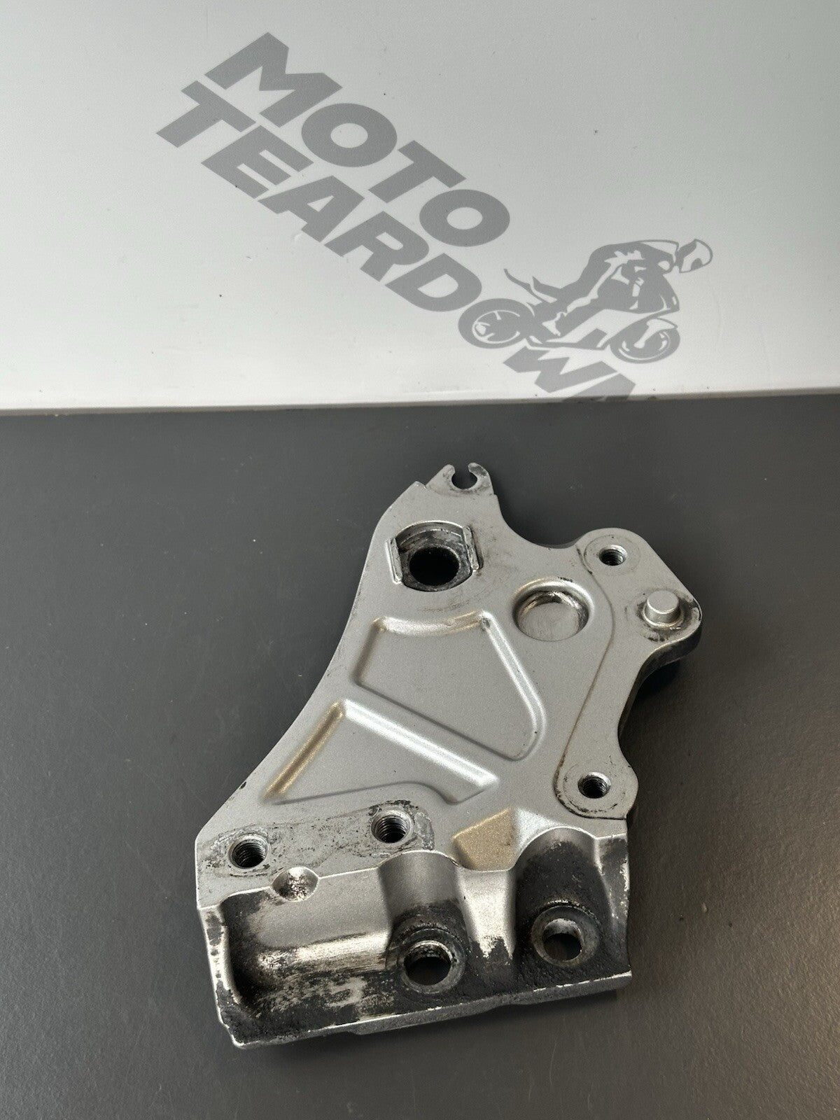 Yamaha MT07 ABS Left Frame peg Left mount bracket 2014-2017 Yamaha MT07 Left OEM