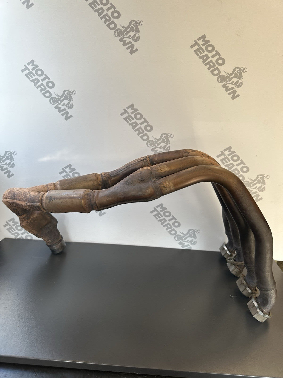 HONDA CBR1000RR FIREBLADE EXHAUST DOWNPIPES YEAR 2004 2005 OEM DOWNPIPES