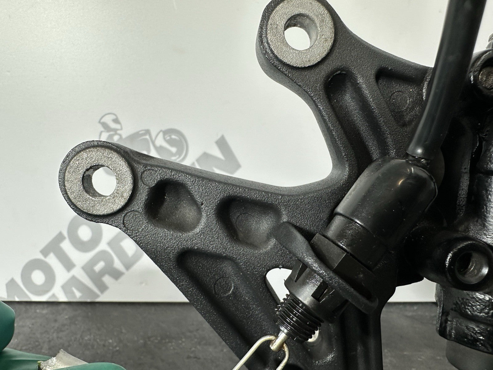 Triumph Street Triple 675 R 2015 Right Rearset Footrest Brake 2013-2016 16470m