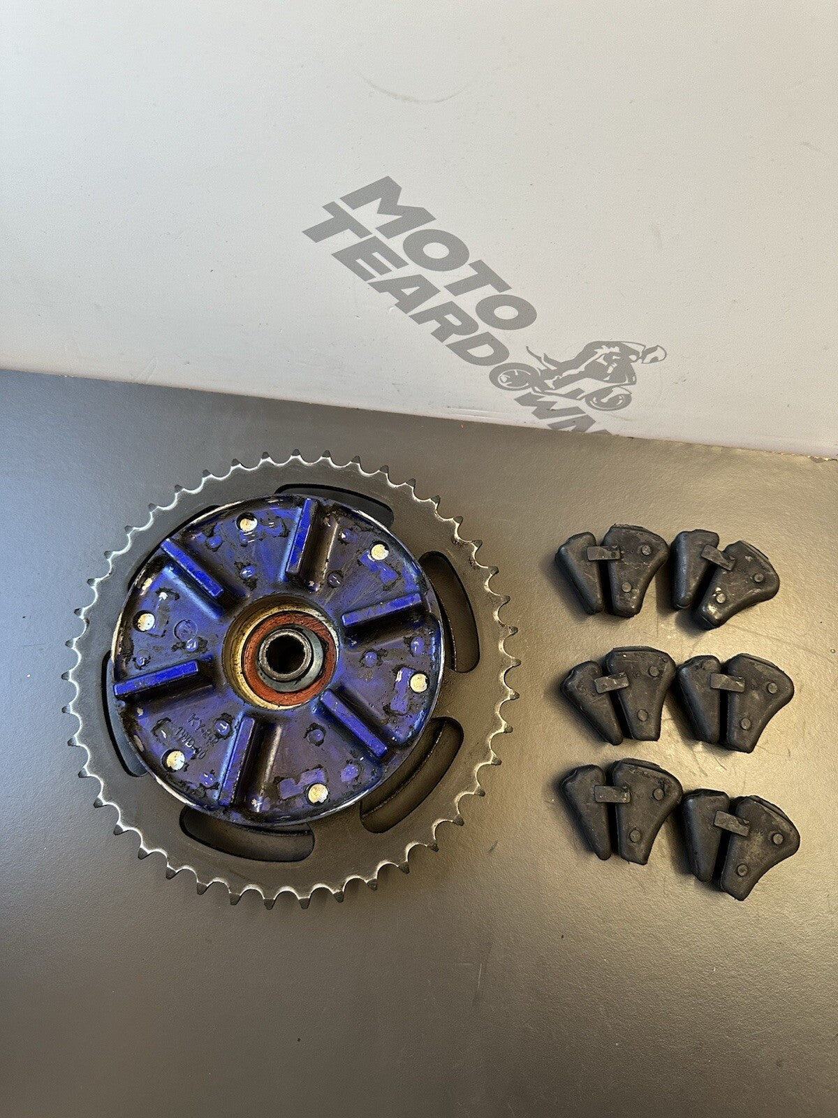 Yamaha MT03 rear sprocket With JT Rear Sprocket carrier and cush drives 2020-