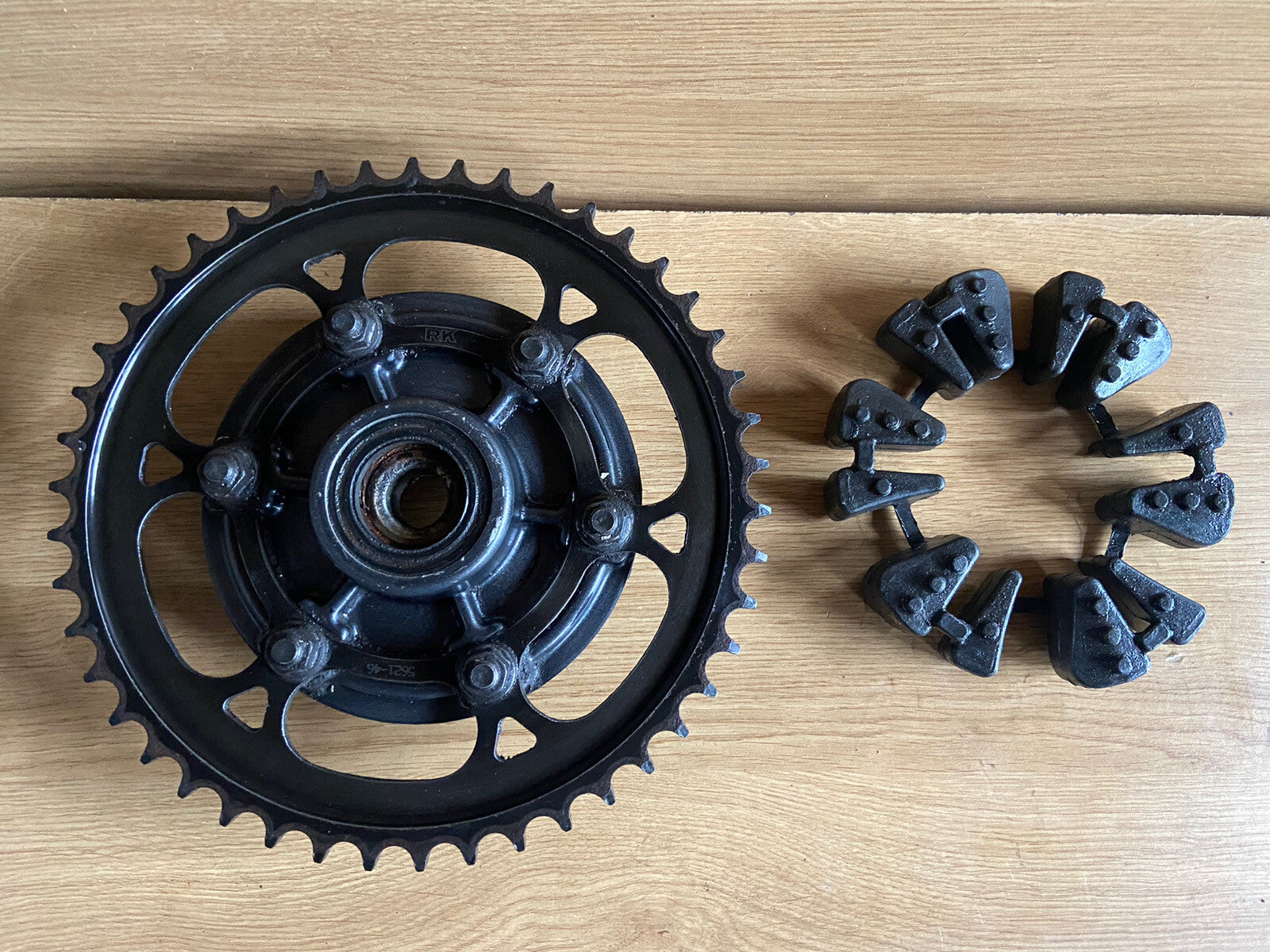 Triumph Street Triple RS 2017-2019 rear sprocket And Cush Drives 765RS Sprocket