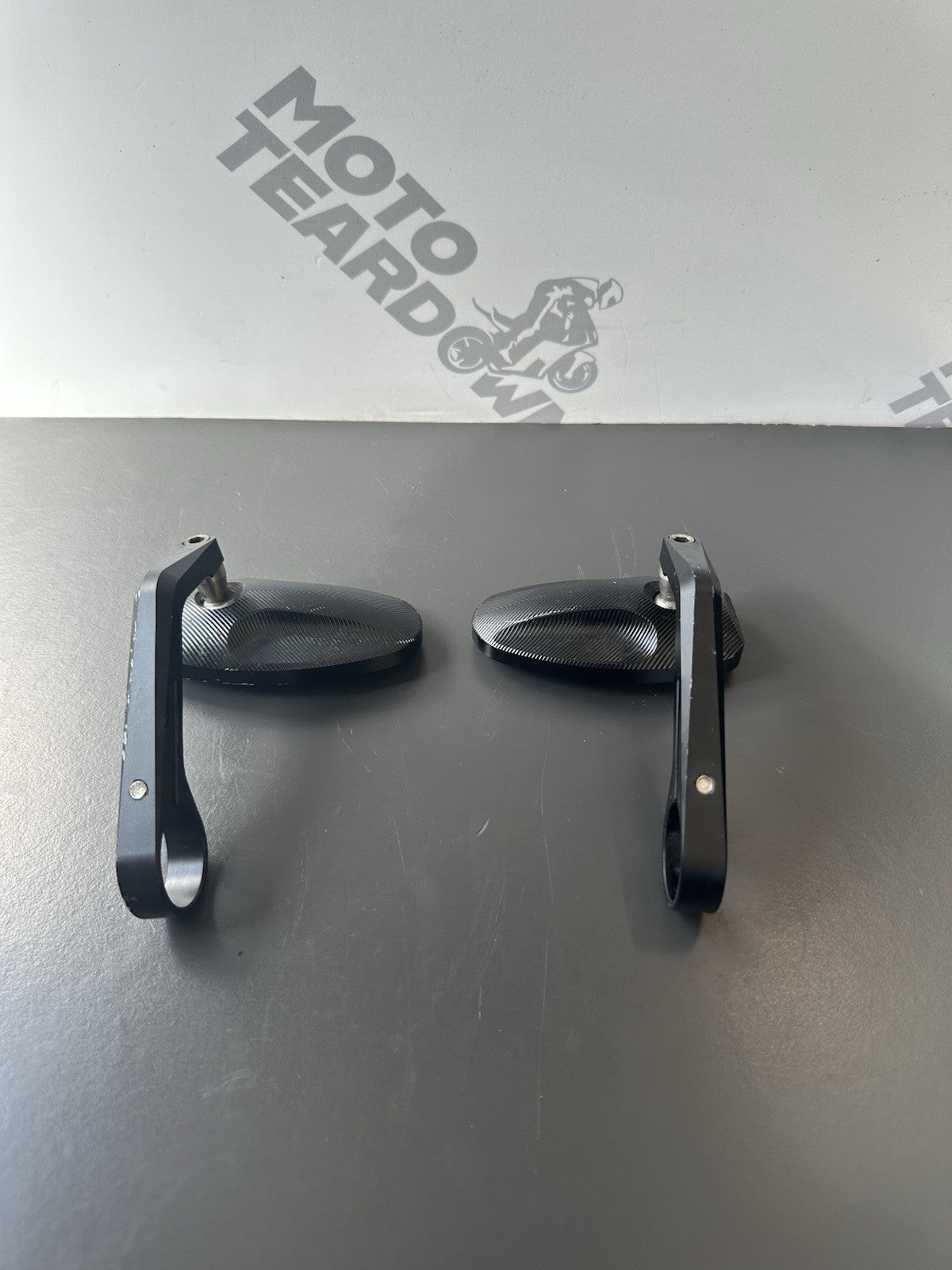 TRIUMPH STREET TRIPLE 675R AFTERMARKET MIRRORS HANDLEBAR END MIRRORS *SPARES*
