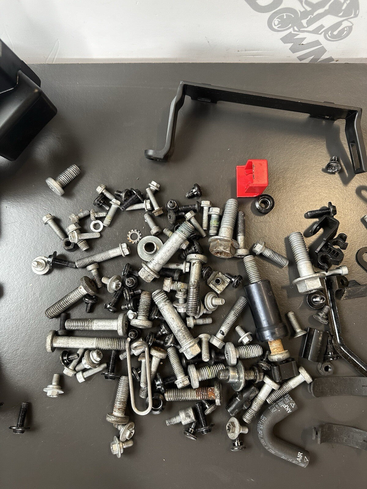 KTM 790 Job Lot Of Bolts Job Lot Brackets Various KTM 790 Job Lot Bolts 2018-20