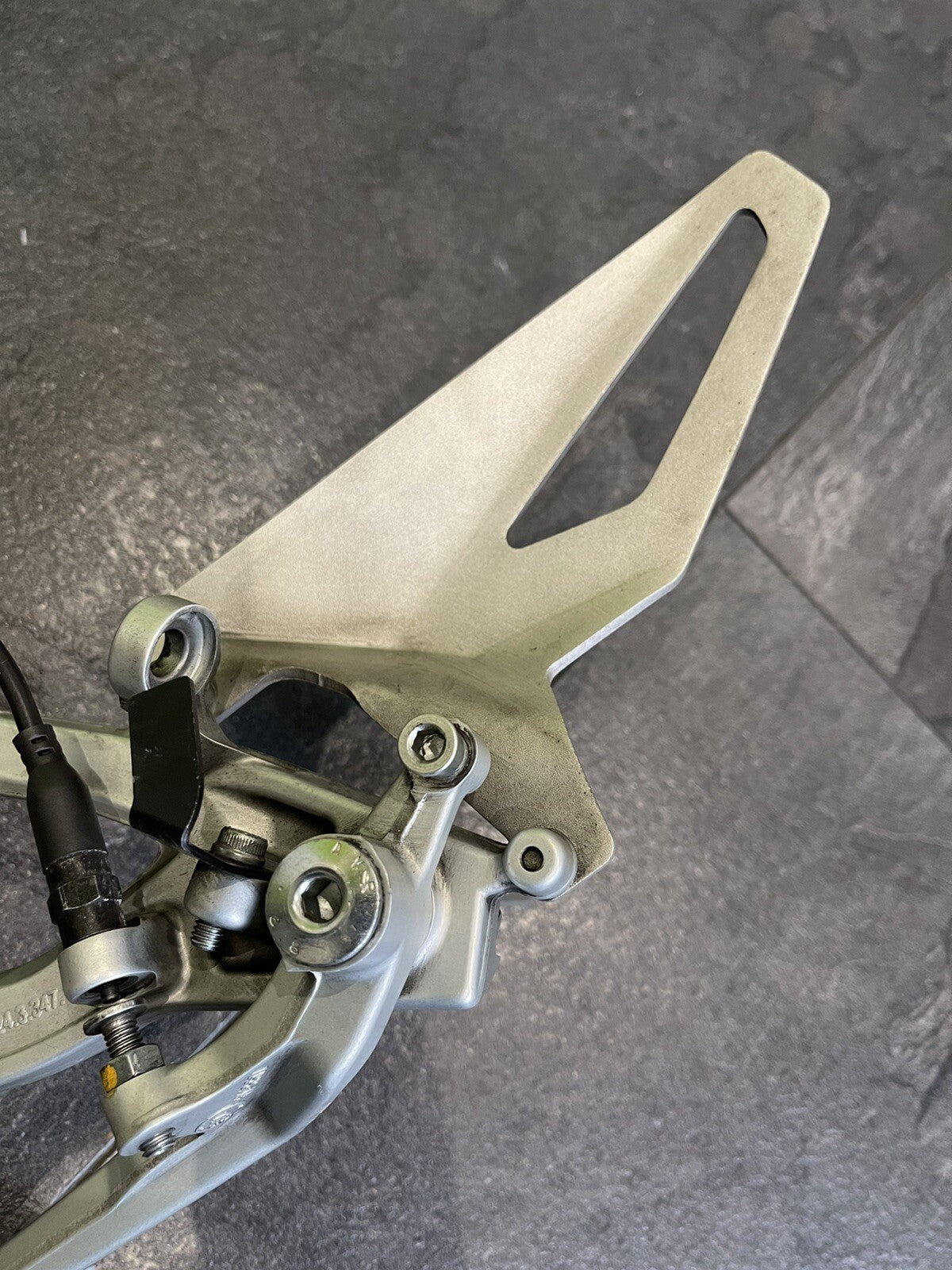 Ducati Panigale V4S V4 2018-2021 Right Rearset Footrest Brake Lever 2986 Miles