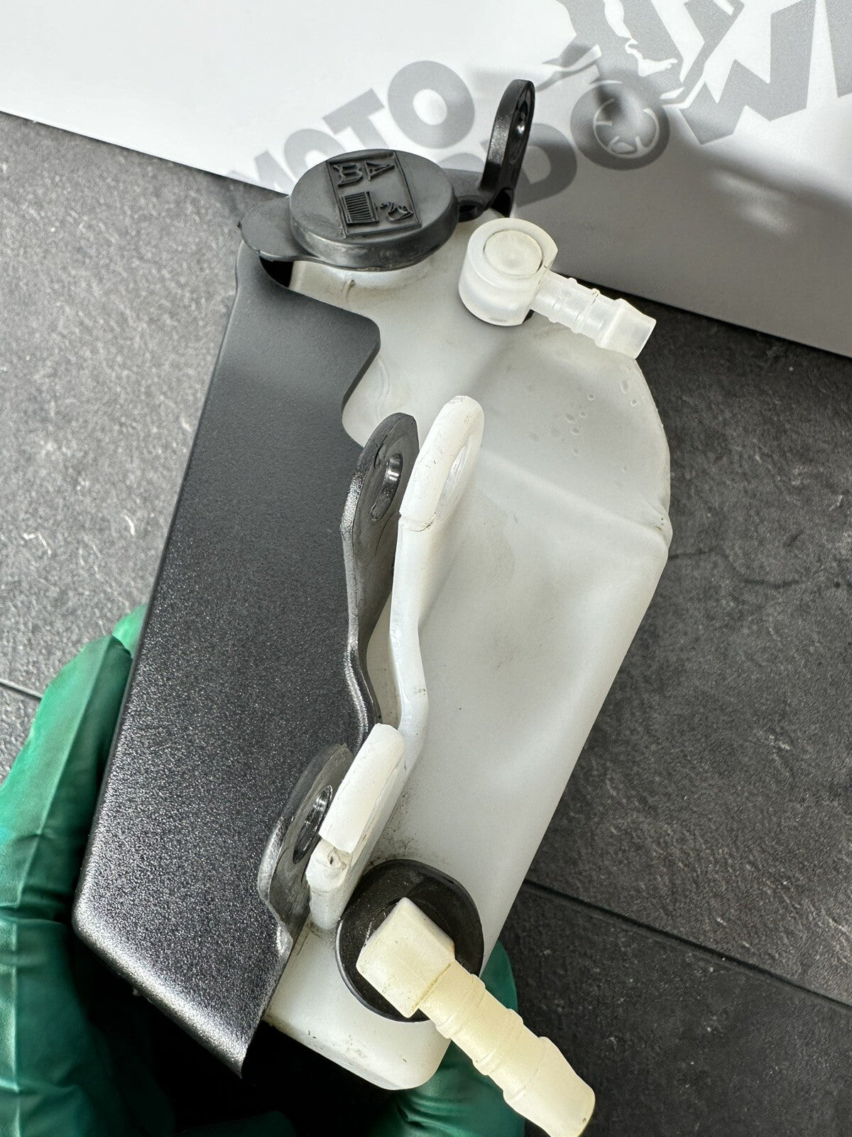 Triumph Street Triple 765 RS 2018 Coolant Expansion Tank 15244 Miles 2017-2020