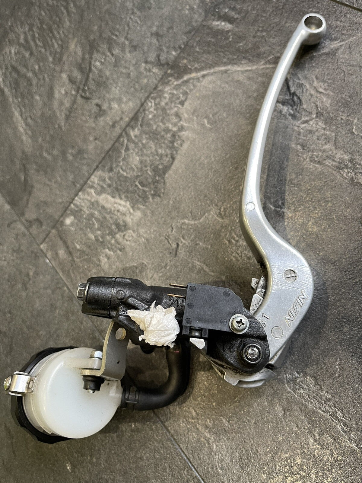 Suzuki GSXR 750 2013 L3 NISSIN Front Brake Lever Brake Switch GSXR600 2011-2018