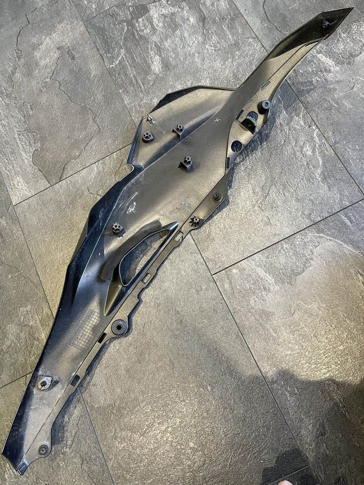Kawasaki Ninja ZX10R 2016 Left Side Upper Fairing DAMAGED 2017-2020 18266 Miles