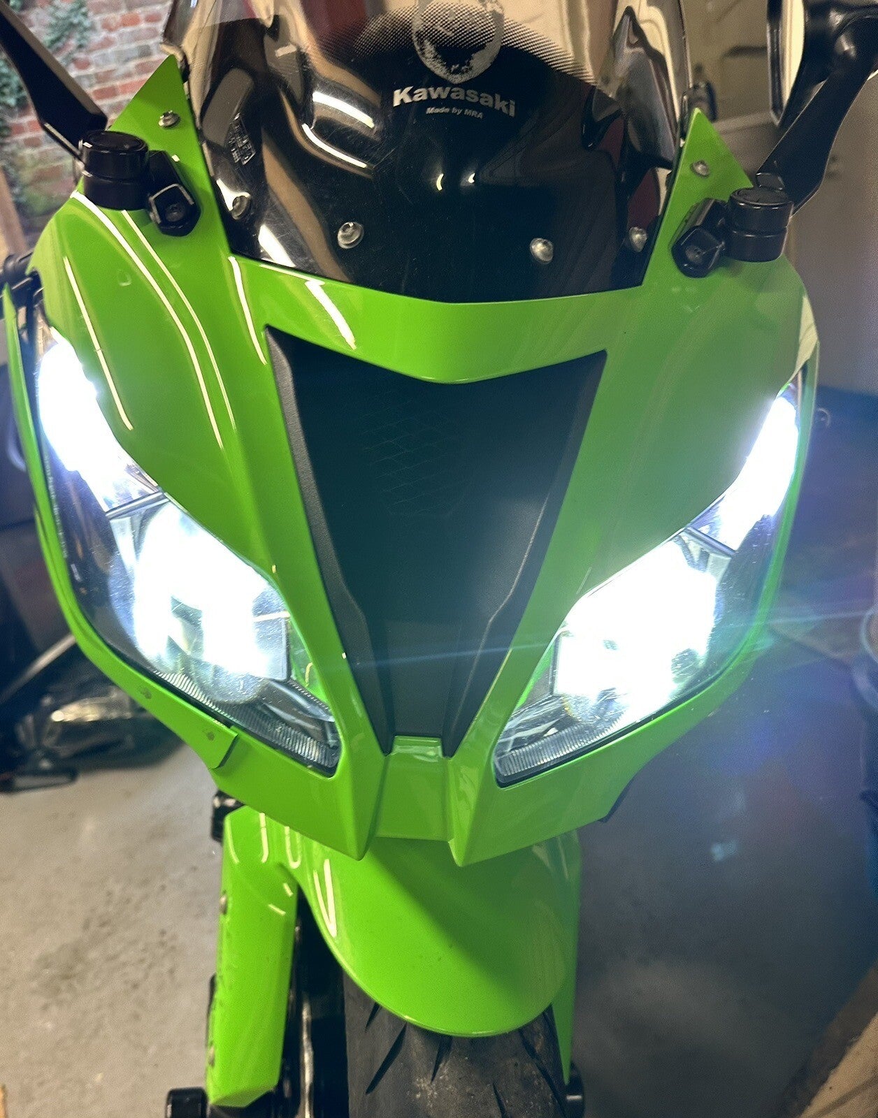 Kawasaki ZX6R 636 ABS 2016 Headlight Cluster Lights 8655 Miles 2013-2015 OEM