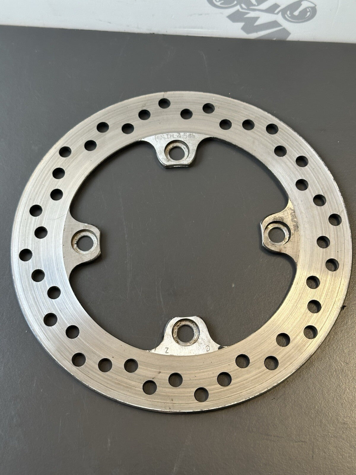 TRIUMPH STREET TRIPLE 675R REAR BRAKE DISC SUNSTAR REAR BRAKE DISC 2011 OEM