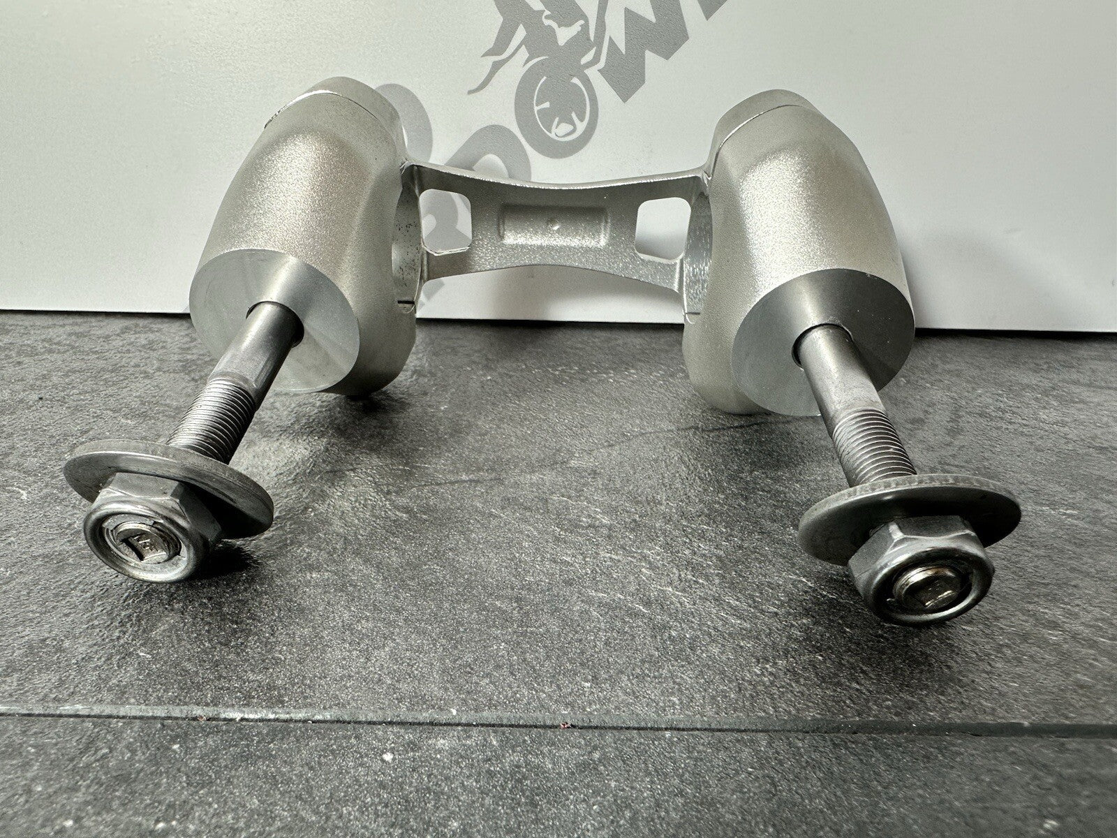 Triumph Street Triple 765 RS 2017 Handlebar Risers Clamps 10580 Miles 2018-2024