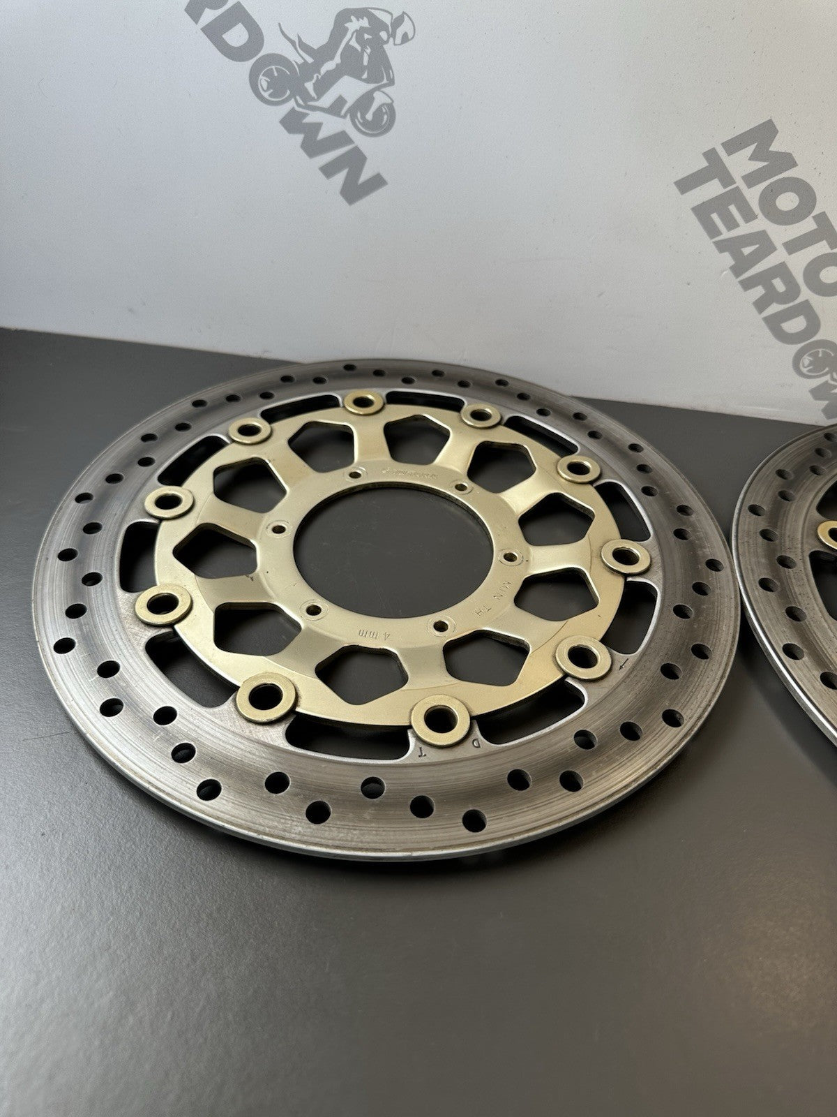 Honda CBR1000RR Pair of Front Yutaka Brake Discs 2004 2005 RR4 RR5 Front Discs