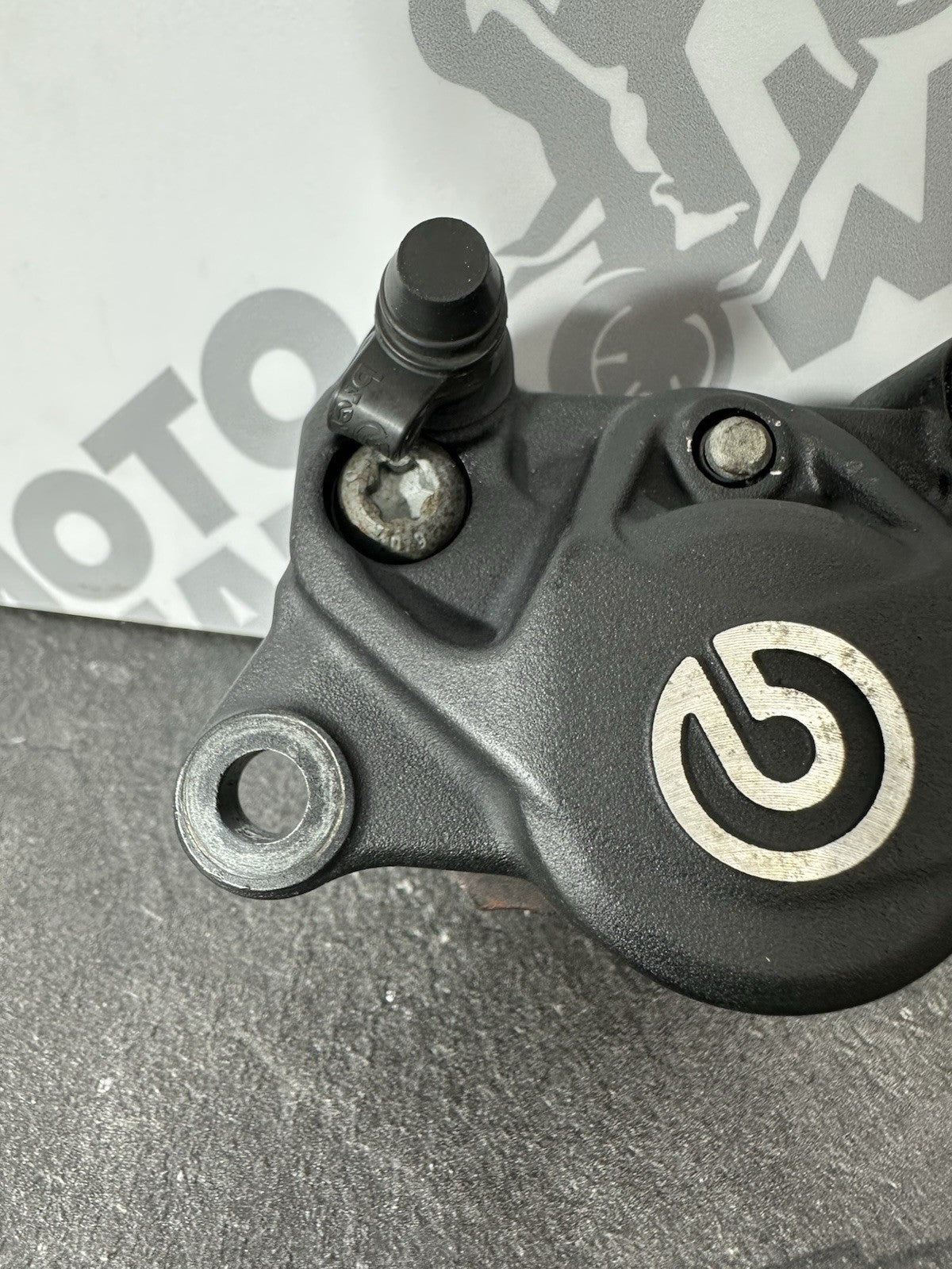 Aprilia RS660 2021 BREMBO Rear Brake Caliper & Pads 6220 Miles 2022-2025 OEM