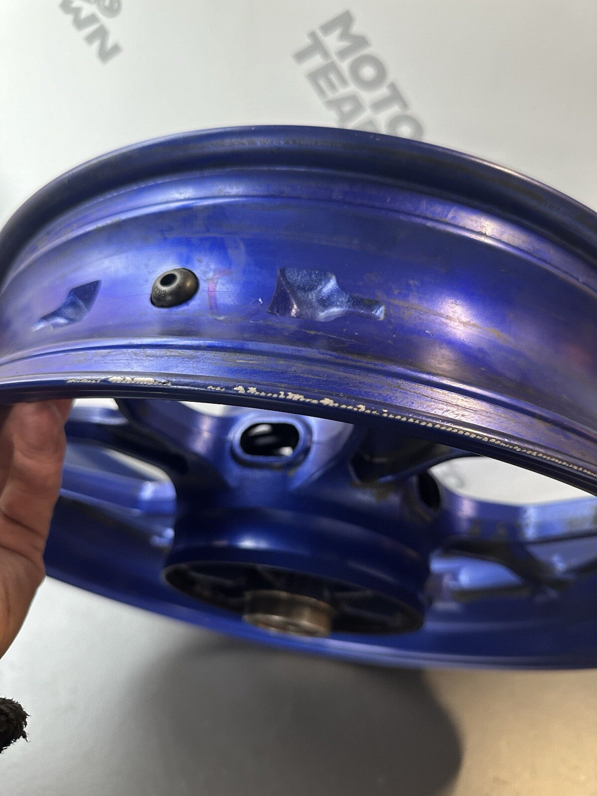 YAMAHA MT03 2020 Yamaha MT 03 MT03 Rear WHEEL RIM MT03 Rear Wheel Rim OEM