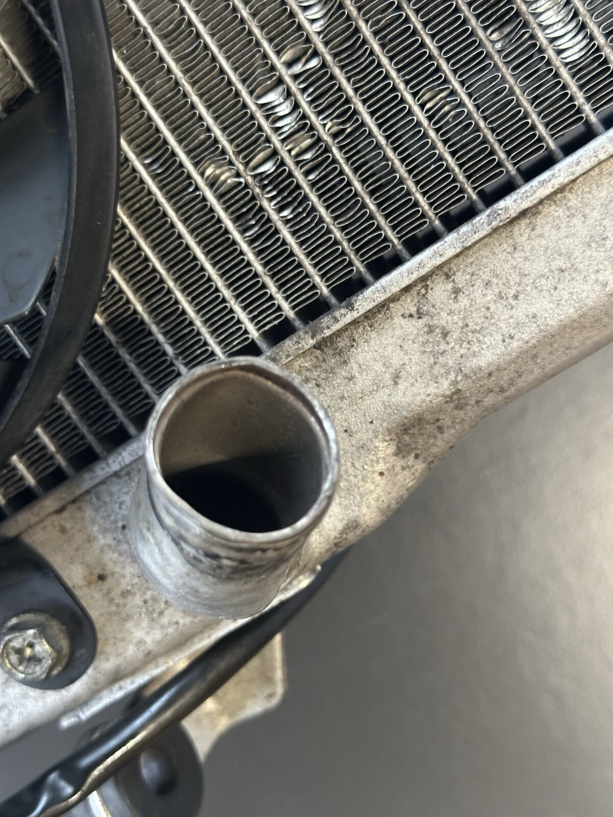 Yamaha MT-07 ABS 2014-2018 Radiator Yamaha MT07 Radiator And Fan SLIGHTLY BENT