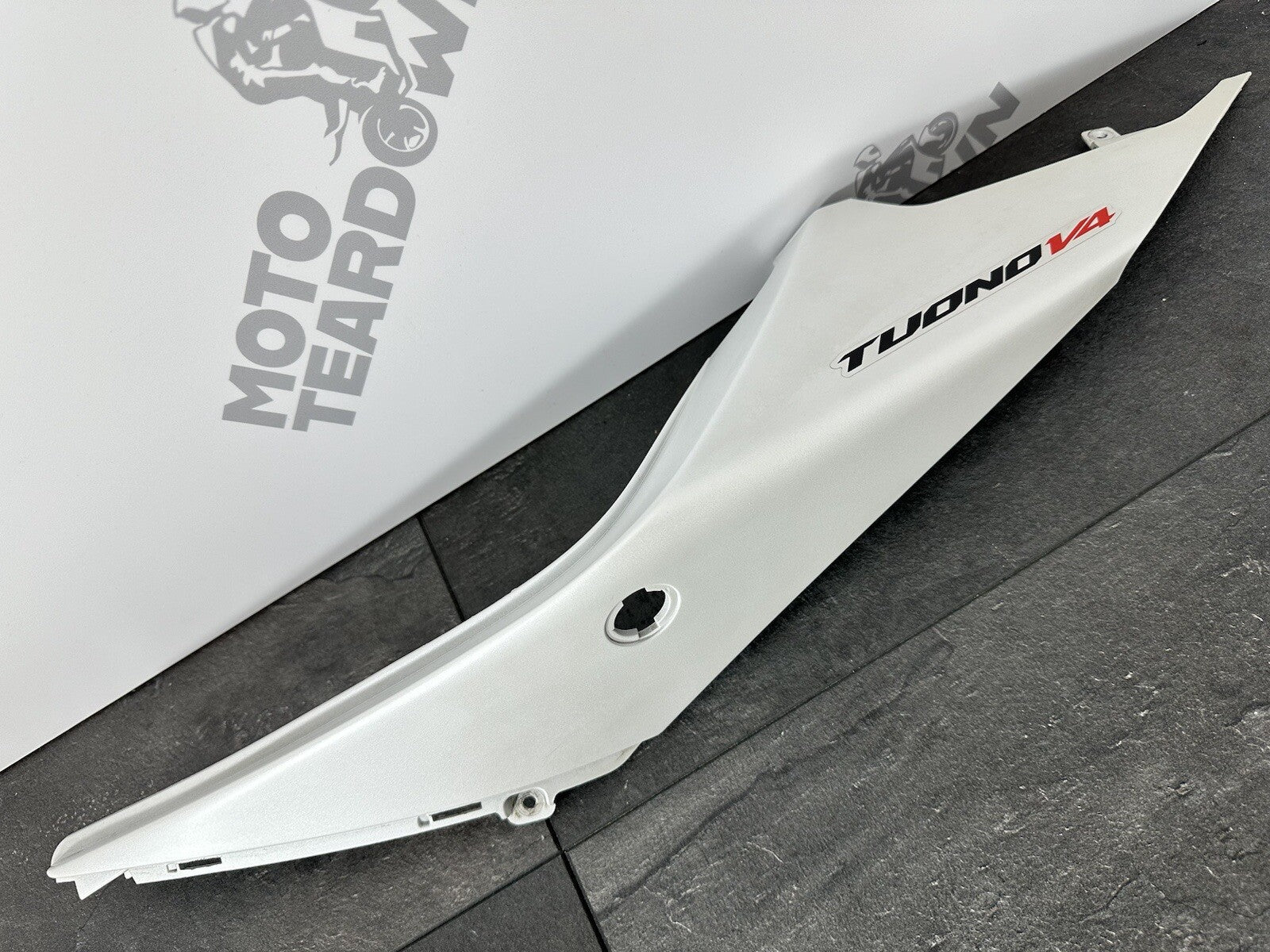 Aprilia Tuono V4 1100 2021 Left Seat Side Fairing Cowling 6606 Miles 2022-2024
