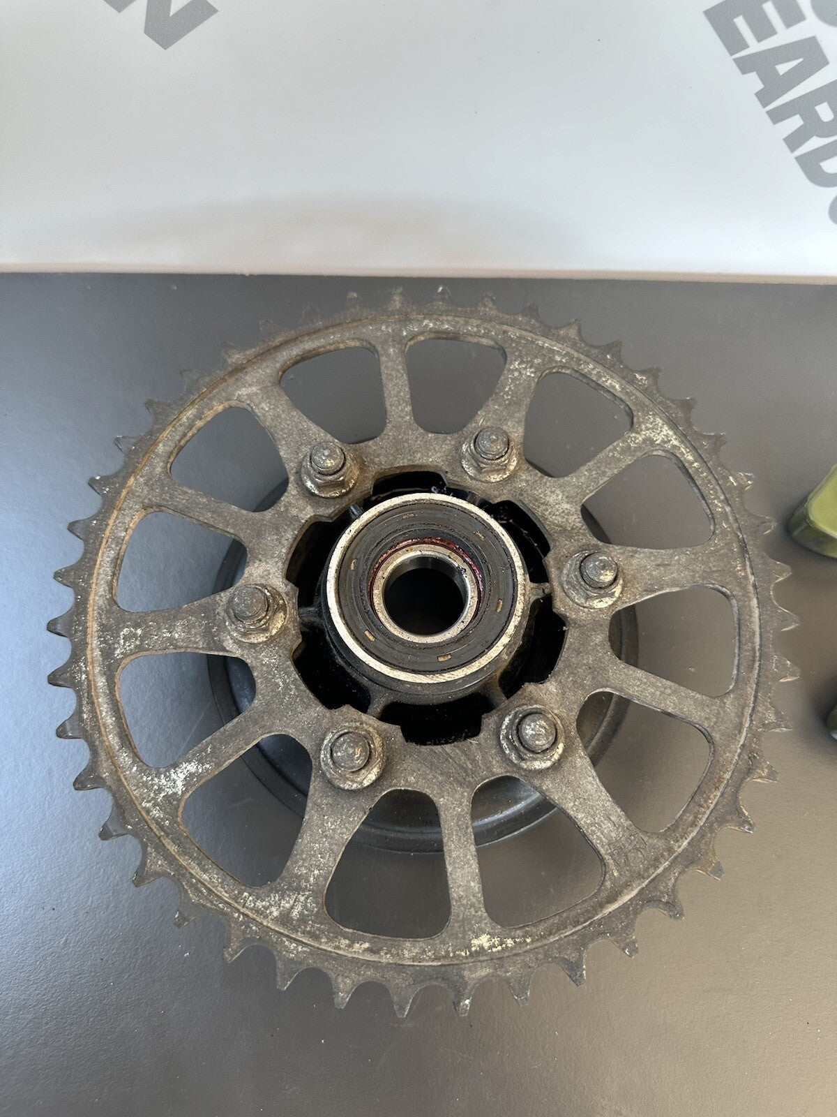 Kawasaki Z900 ZR900 Rear sprocket carrier & cush rubbers 2022 Z900 Rear Sprocket