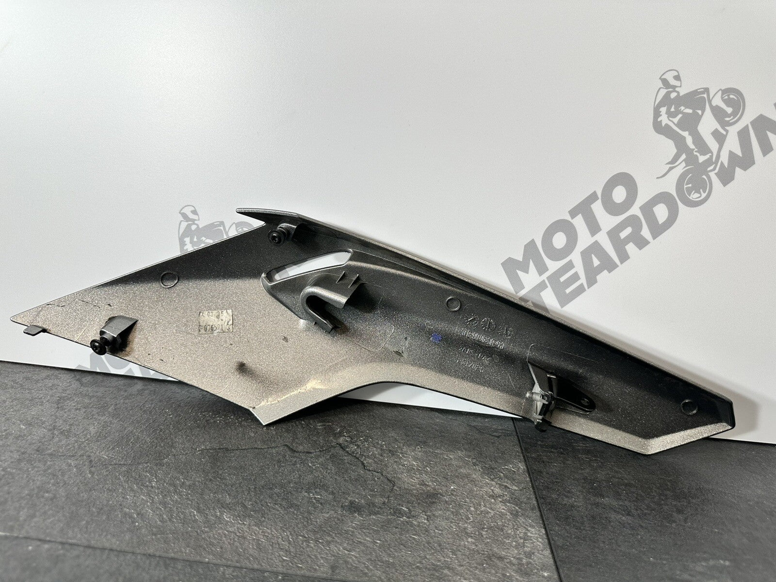 Triumph Street Triple 765 RS 2022 Right Belly Pan Fairing Panel 2751m 2020 2021