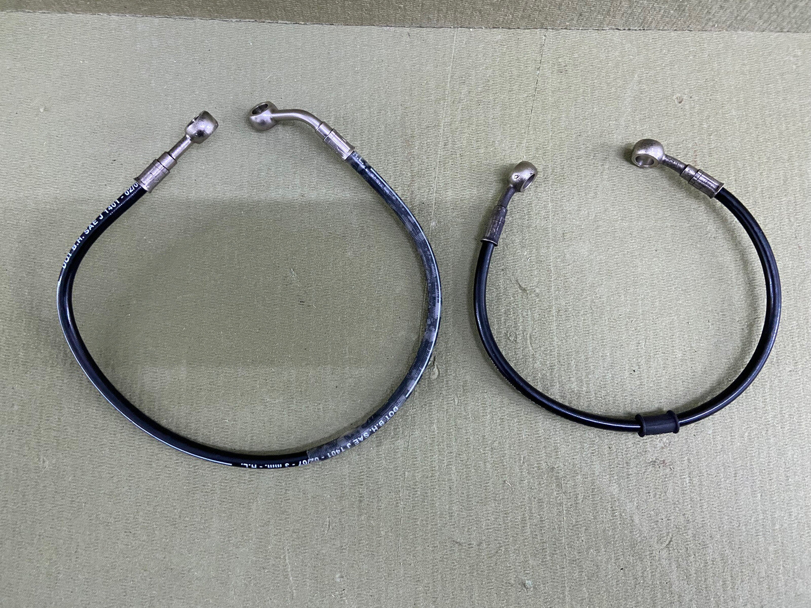 Ducati Front brake lines hoses pipes 1098 Front ABS Hoses 1098 Front Brake Lines