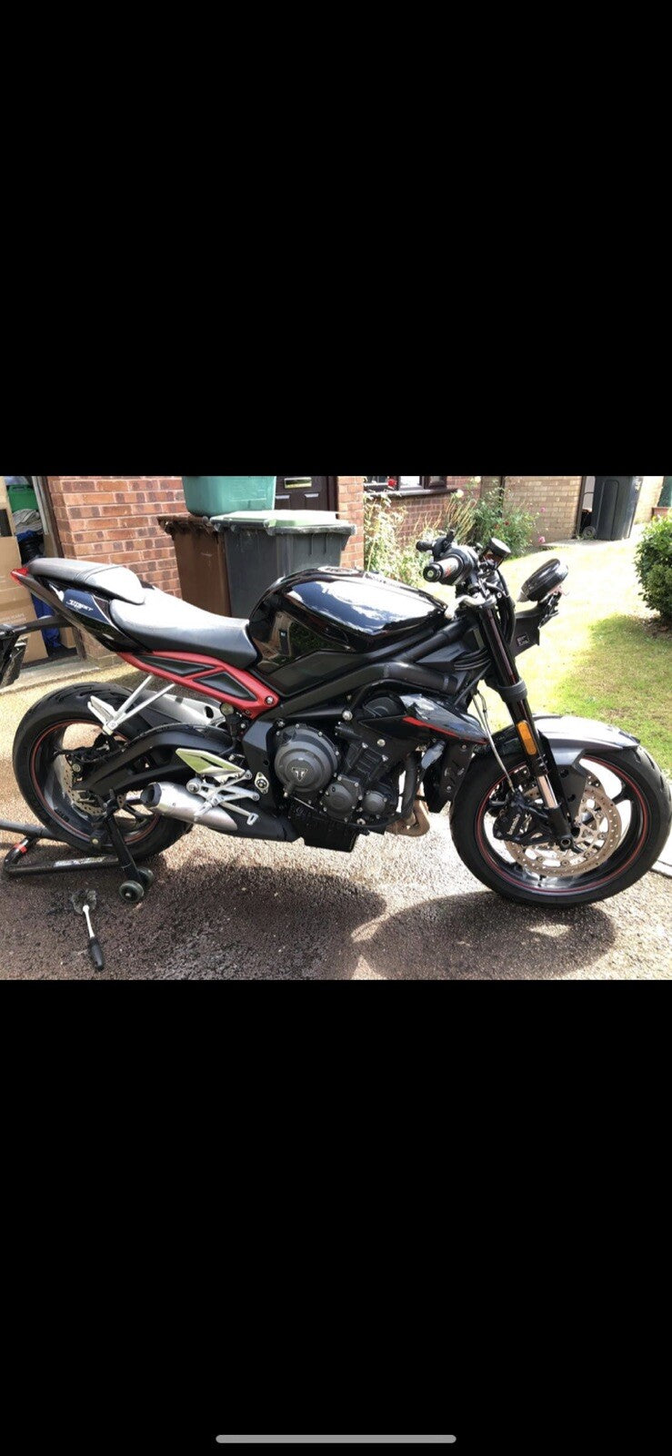 TRIUMPH STREET TRIPLE 765 R LH Left Rad Cowl Inner T2309049 OEM