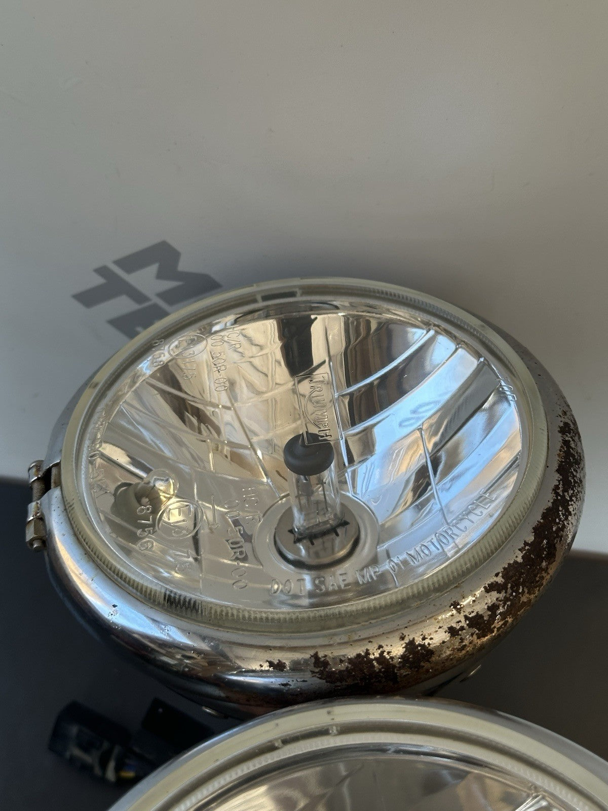 TRIUMPH STREET TRIPLE 675 675R HEADLIGHTS 675 Headlights OEM 2007-2011 8382miles