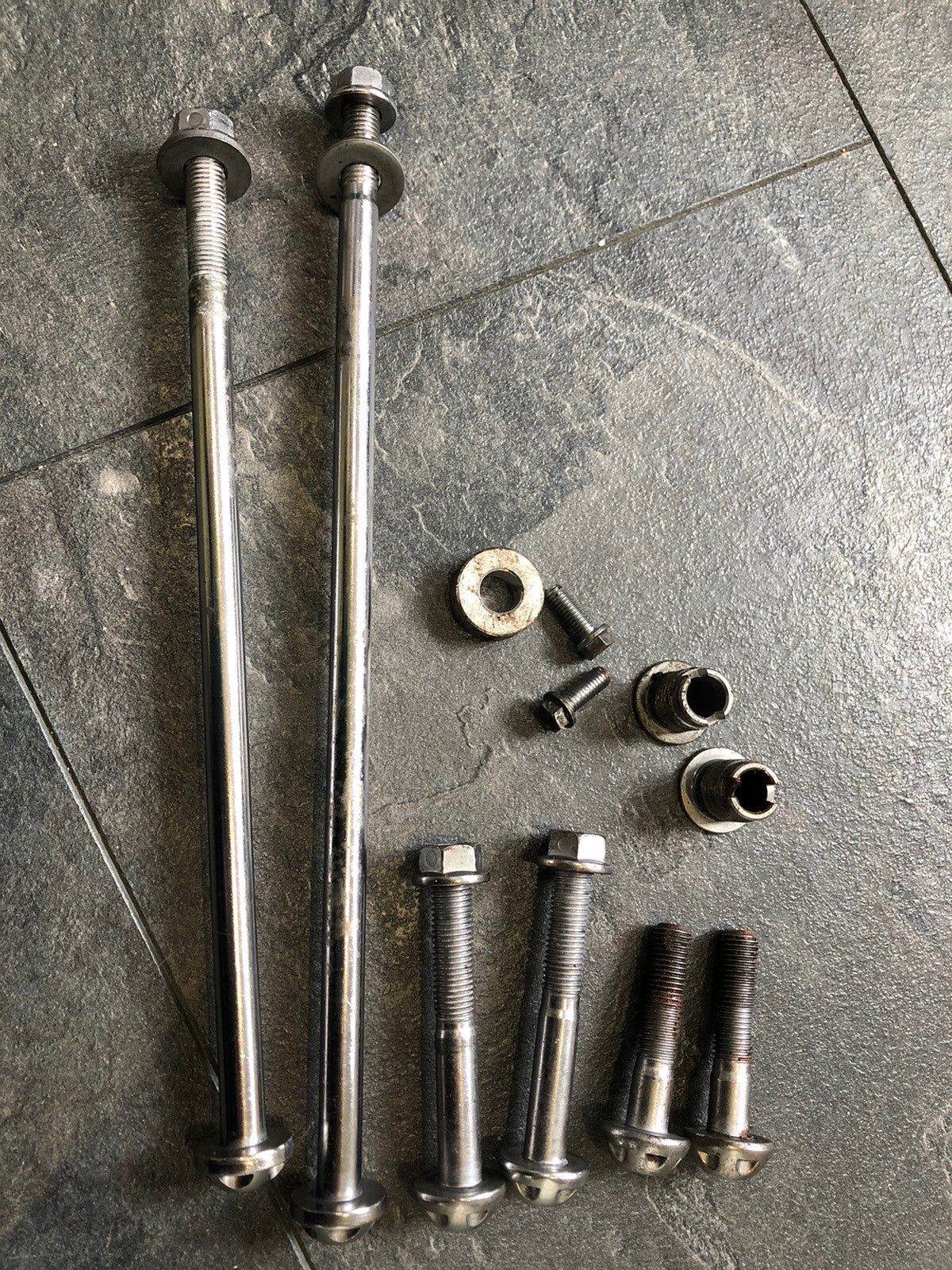 Triumph Street Triple RS 765 Engine Frame Bolts Locknut 2017 Only 5159 Miles OEM
