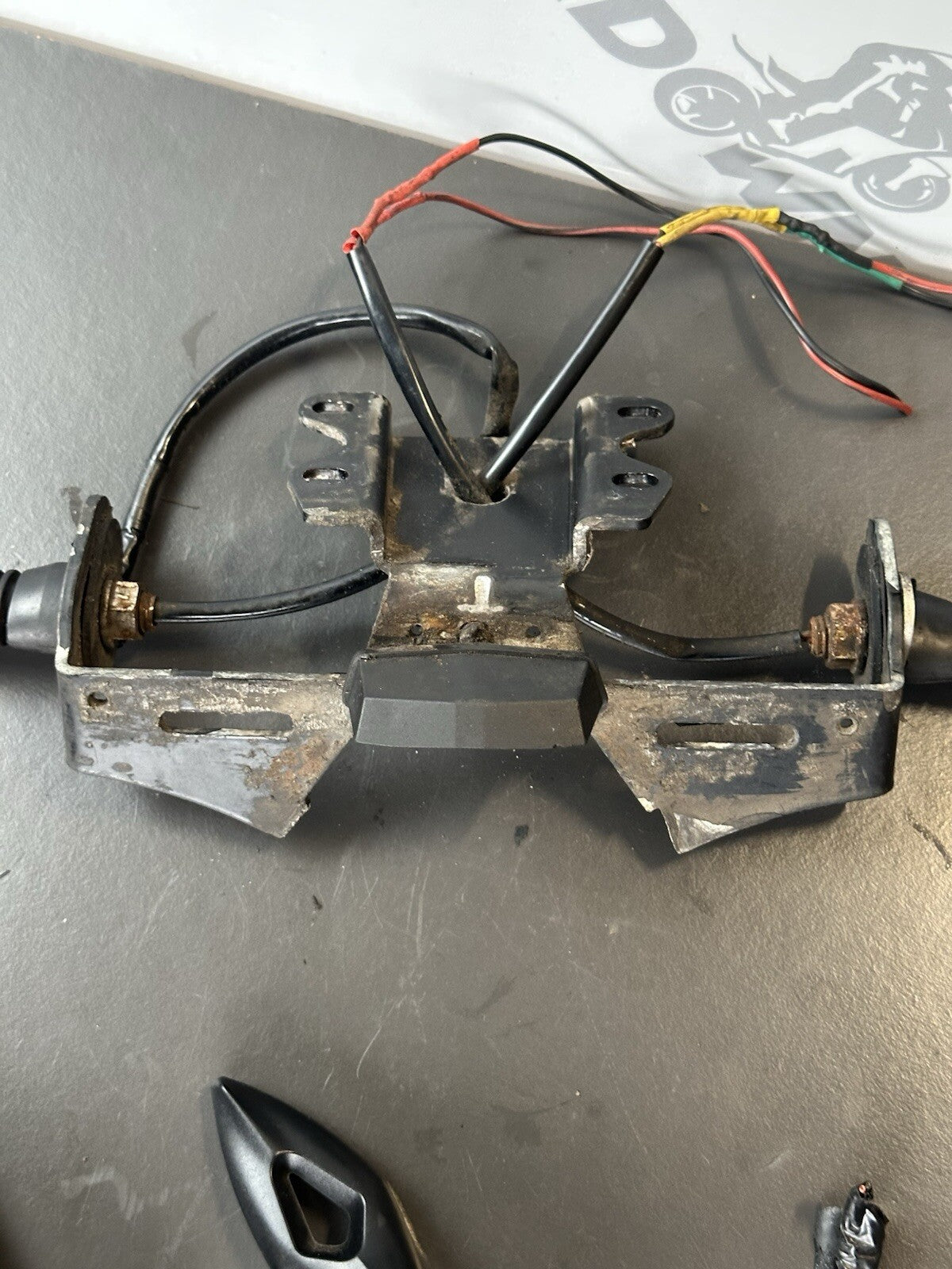 Yamaha MT07 tail tidy And Indicators Number Plate Holder And Indicators SPARES