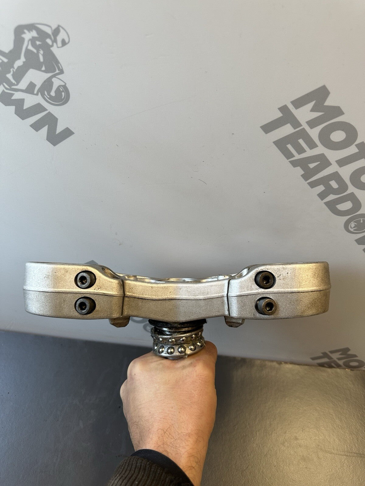 Triumph Street Triple 765S Bottom Yoke Steering Stem Lower Yoke *SLIGHTLY OUT*