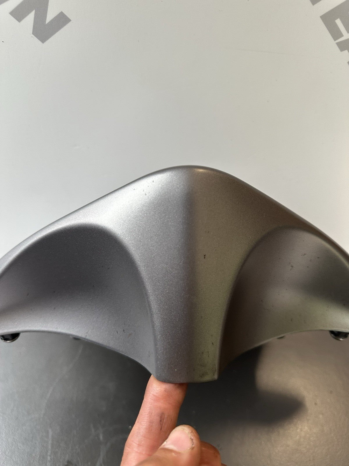 Triumph Street Triple 675R ABS Grey Nose Cone T2302136 2302136 Front Nose Cone